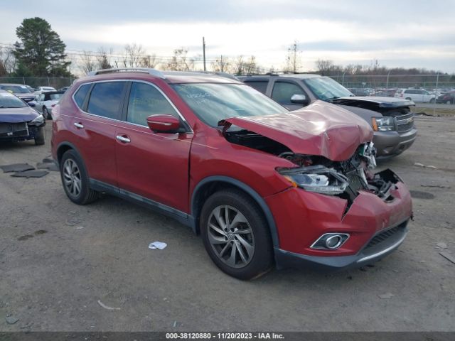 NISSAN ROGUE 2015 5n1at2mt0fc827009