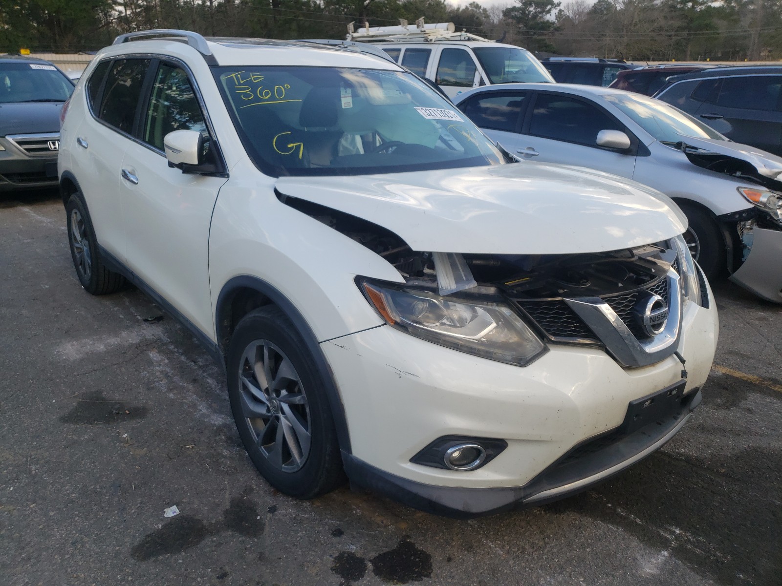 NISSAN ROGUE S 2015 5n1at2mt0fc859622