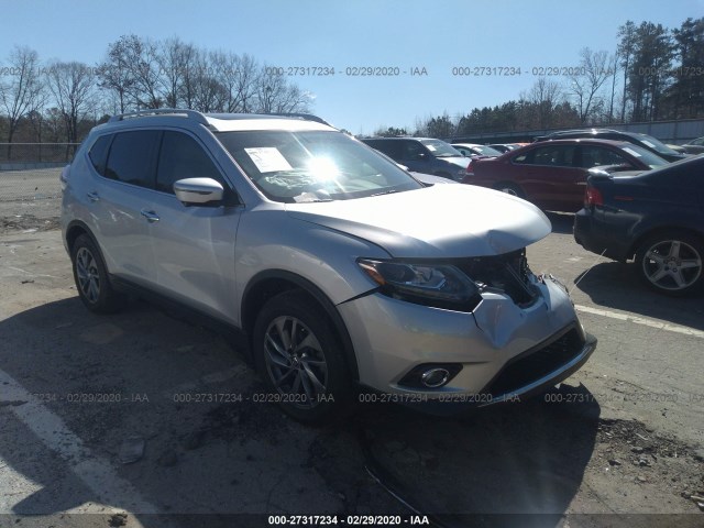 NISSAN ROGUE 2016 5n1at2mt0gc743578