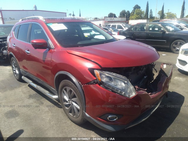 NISSAN ROGUE 2016 5n1at2mt0gc746321