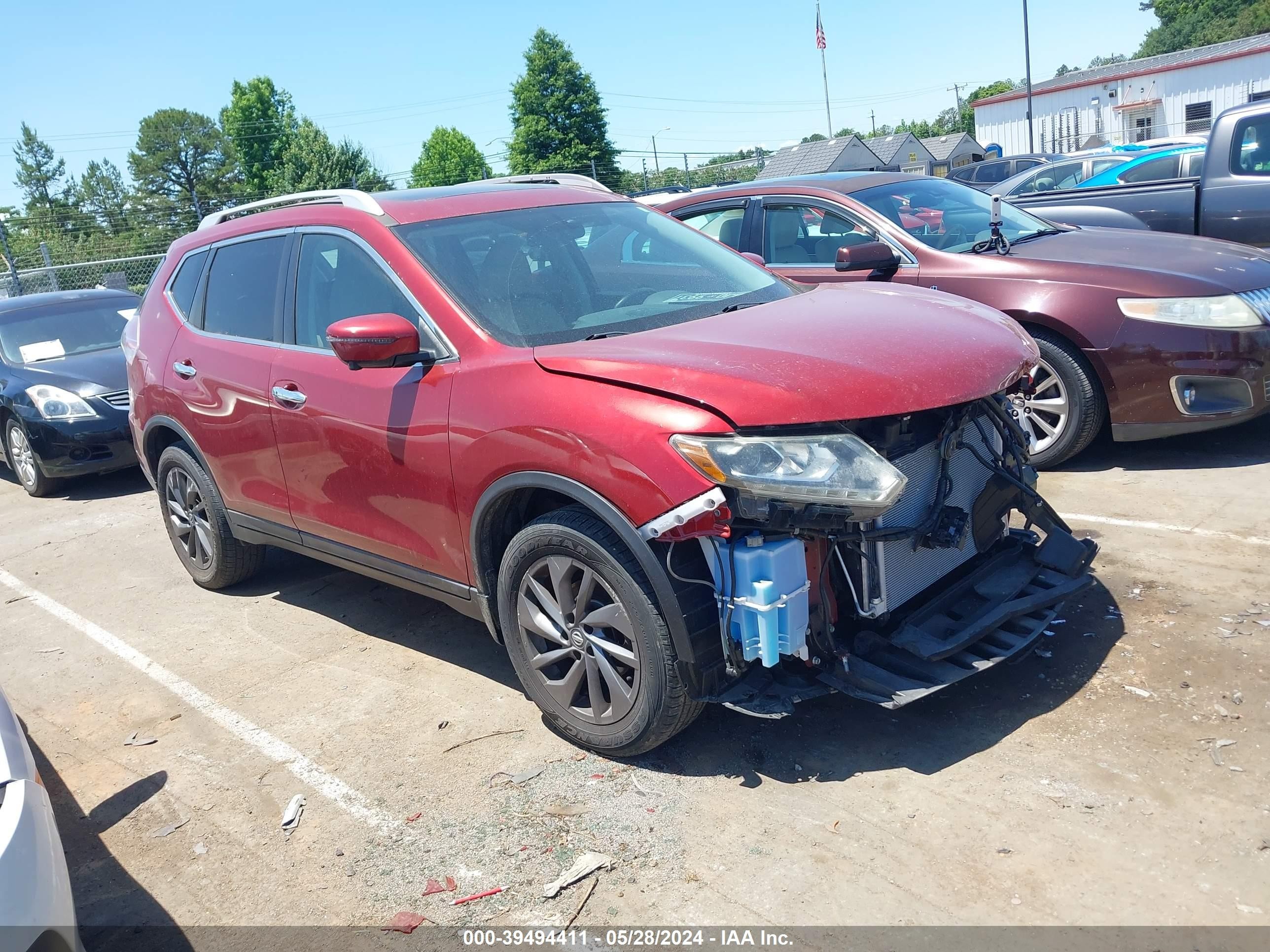 NISSAN ROGUE 2016 5n1at2mt0gc802676