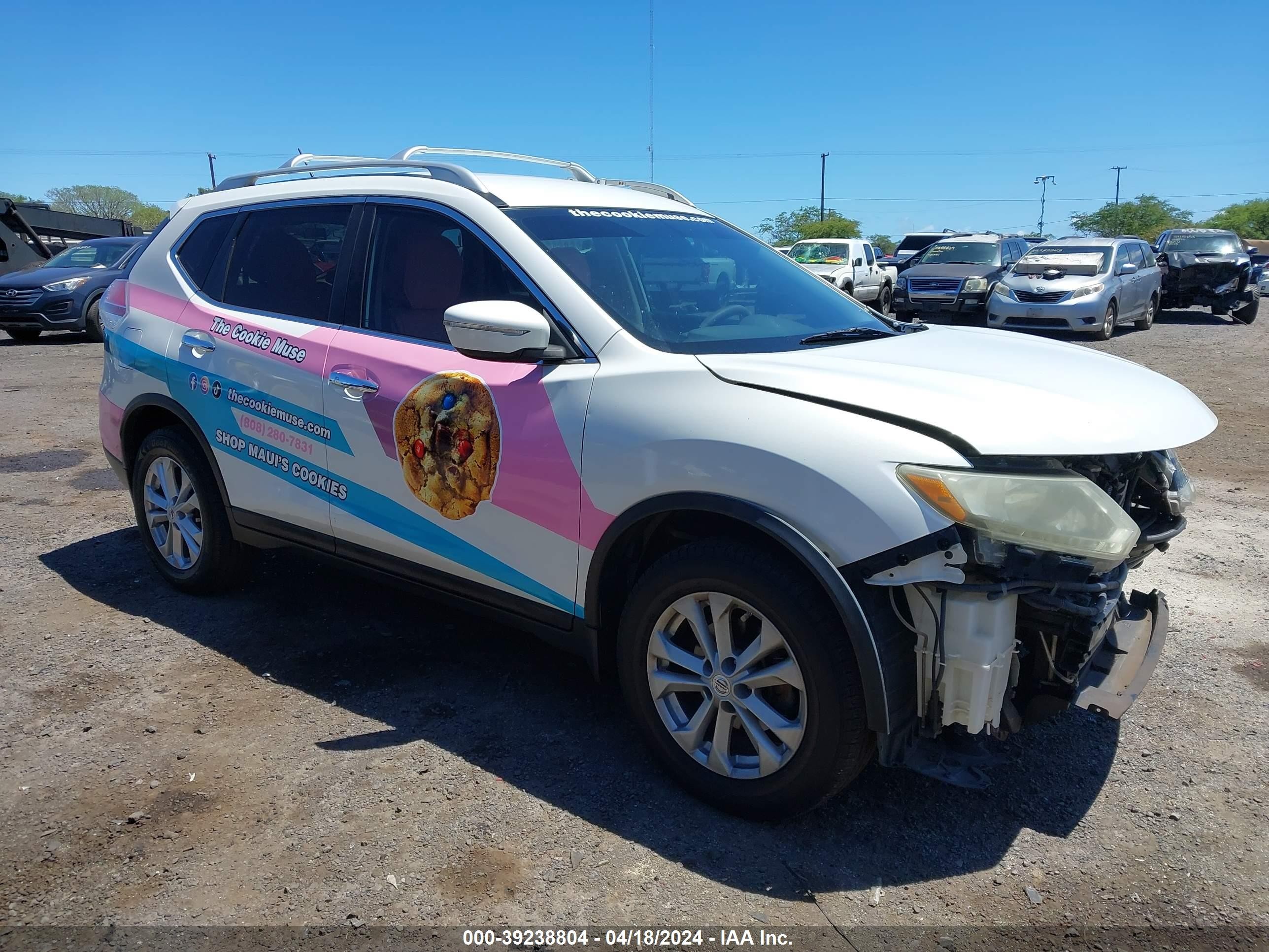 NISSAN ROGUE 2014 5n1at2mt1ec755669