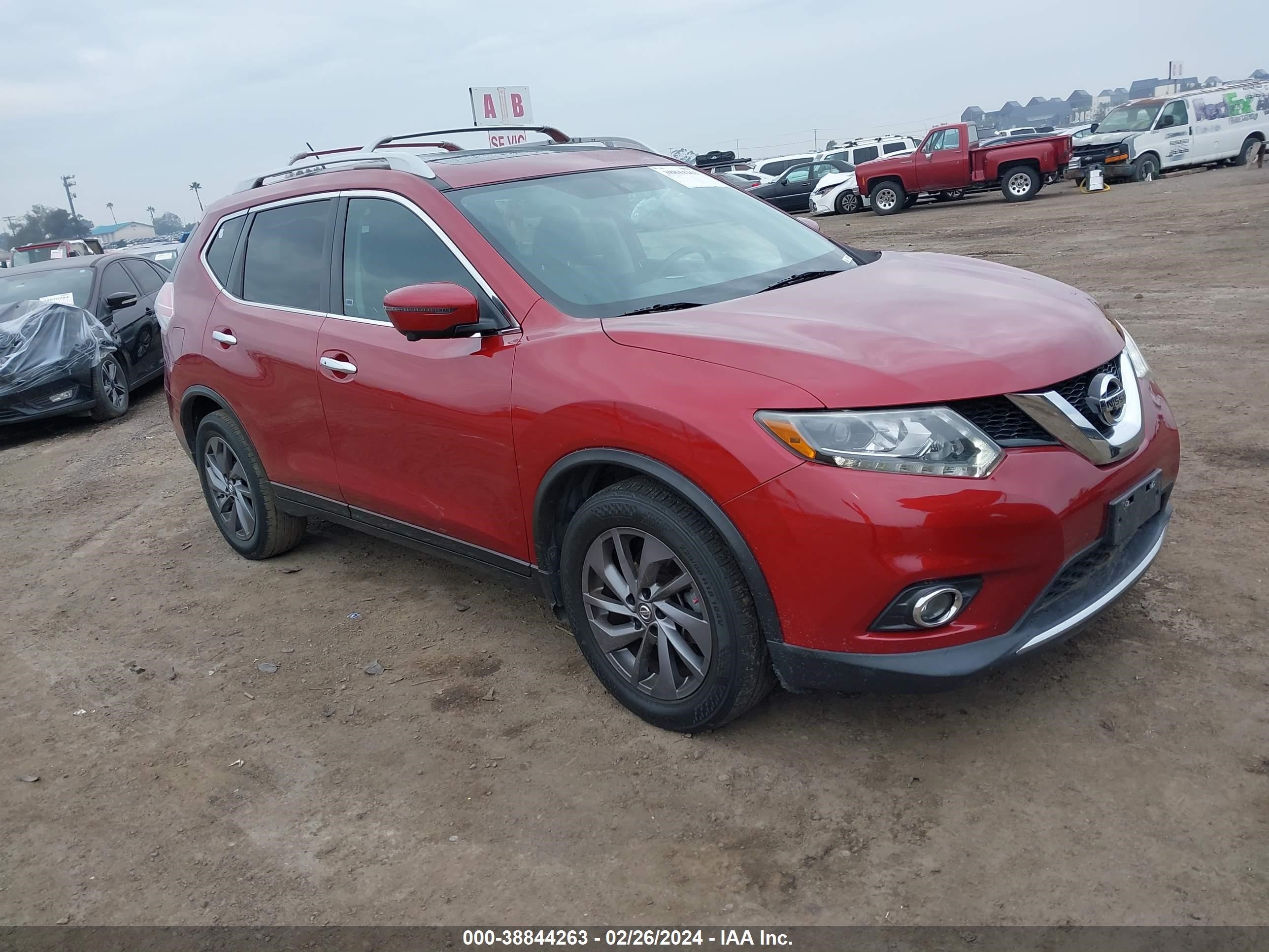 NISSAN ROGUE 2016 5n1at2mt1gc772183