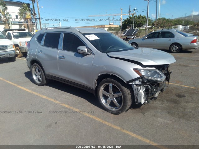 NISSAN ROGUE 2016 5n1at2mt1gc809393