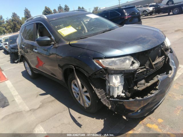 NISSAN ROGUE 2016 5n1at2mt1gc846590