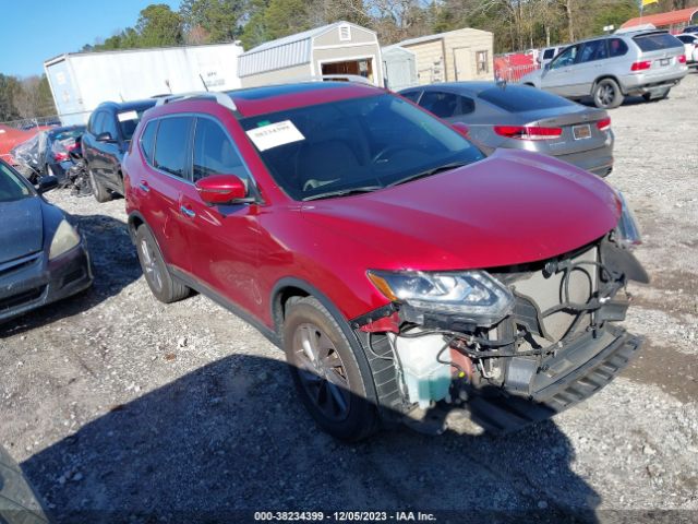 NISSAN ROGUE 2016 5n1at2mt1gc866421