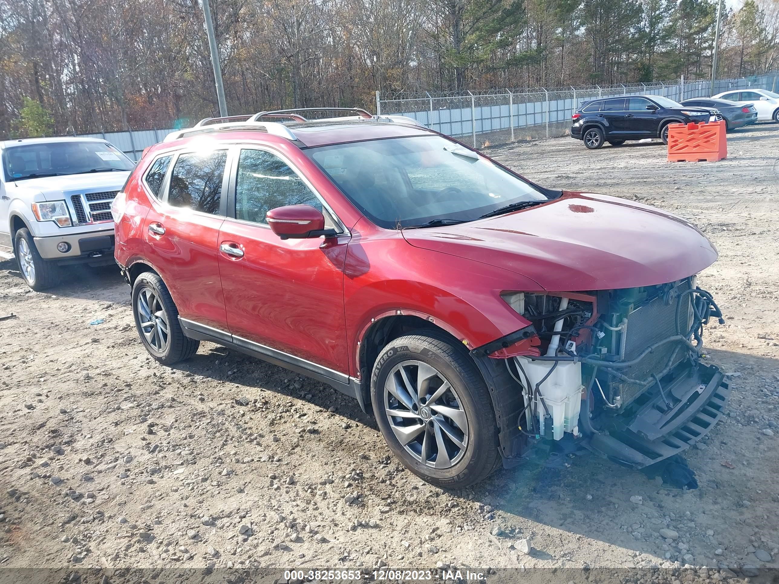 NISSAN ROGUE 2015 5n1at2mt2fc783143