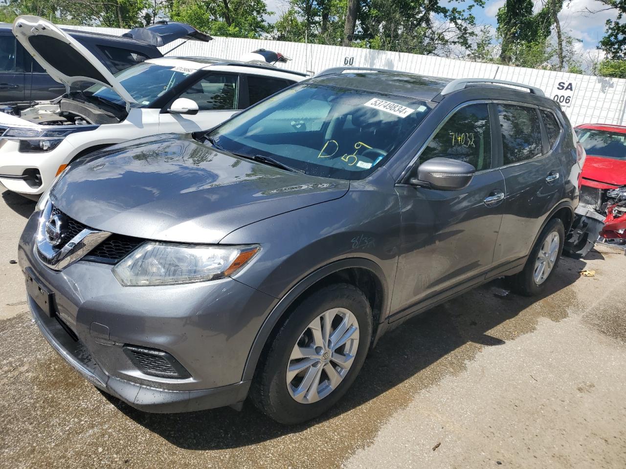 NISSAN ROGUE 2015 5n1at2mt2fc916127