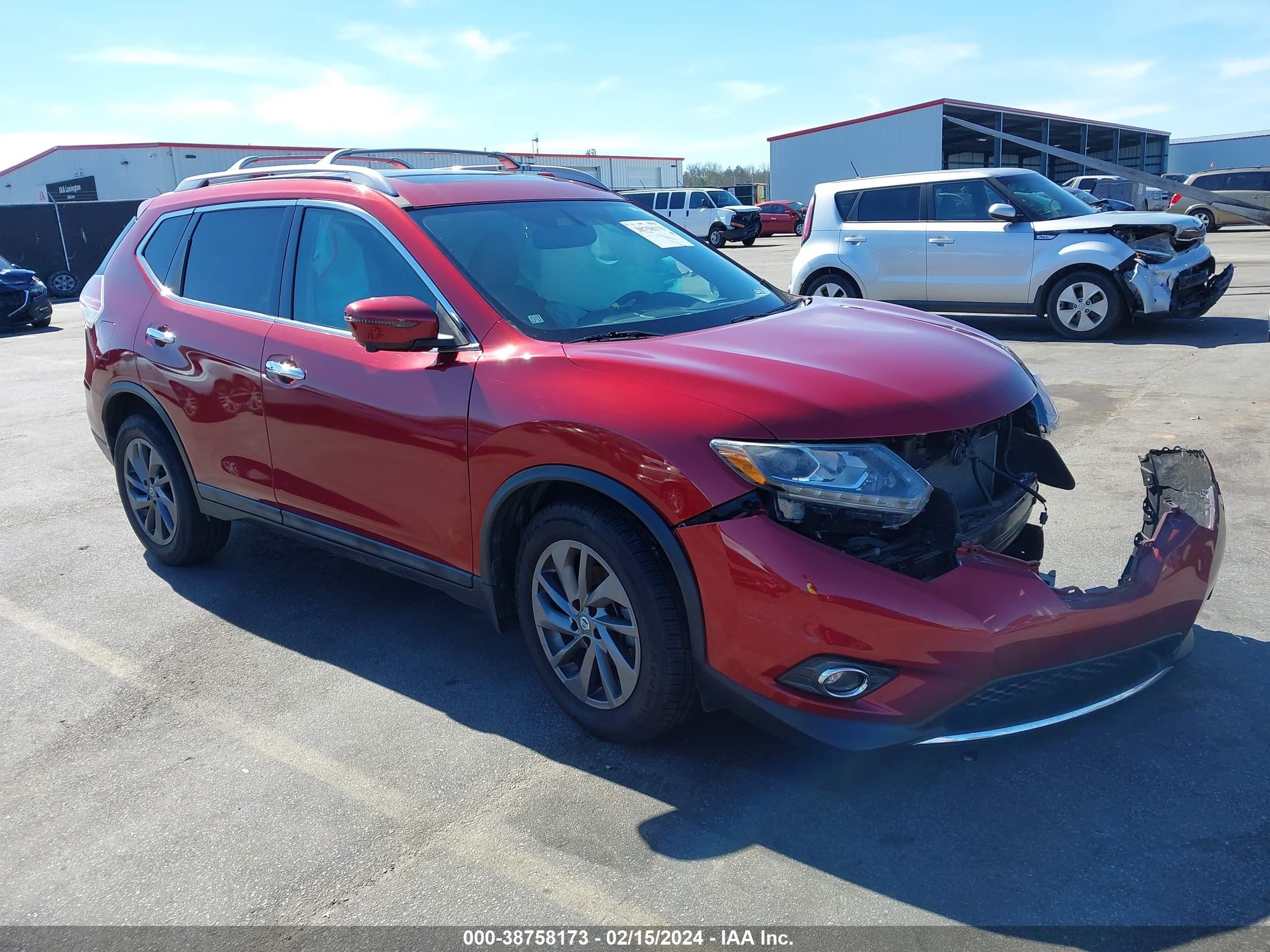 NISSAN ROGUE 2016 5n1at2mt2gc866380