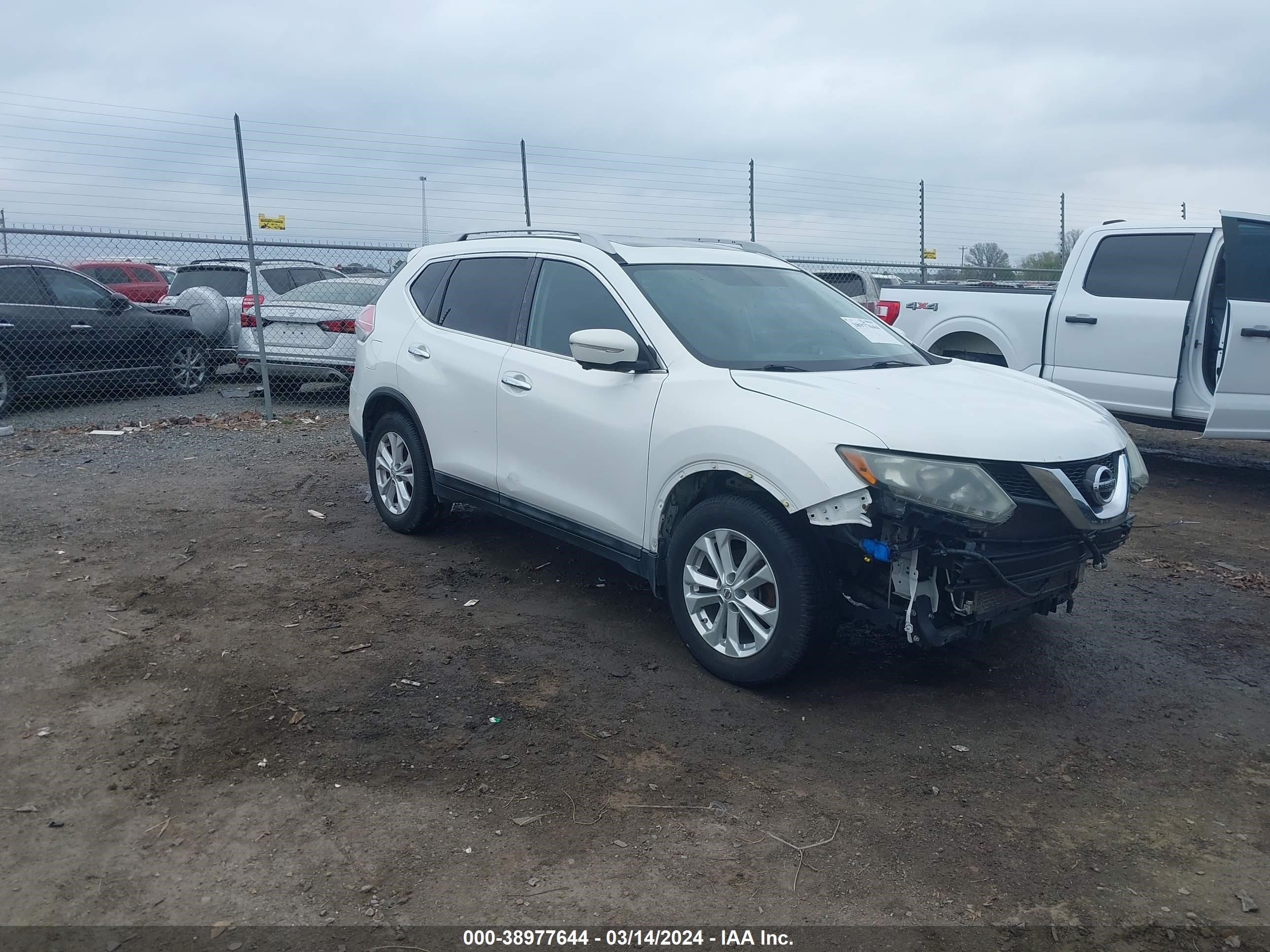 NISSAN ROGUE 2014 5n1at2mt3ec778886