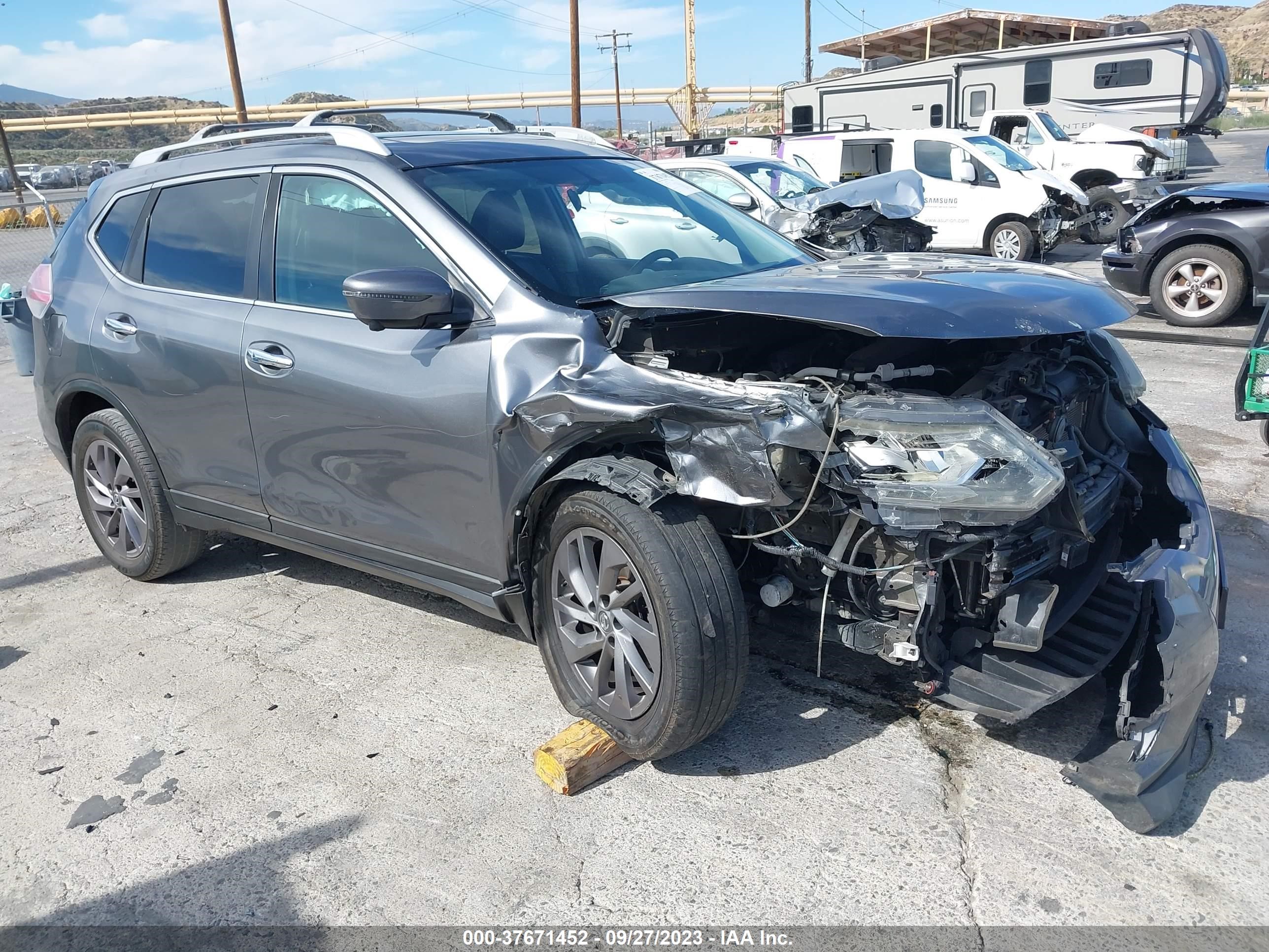 NISSAN ROGUE 2016 5n1at2mt3gc735653