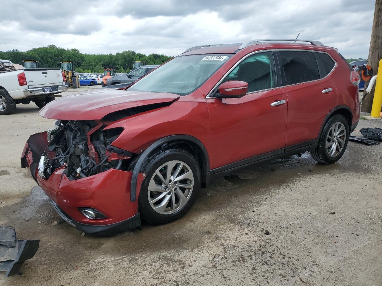 NISSAN ROGUE 2015 5n1at2mt4fc843732