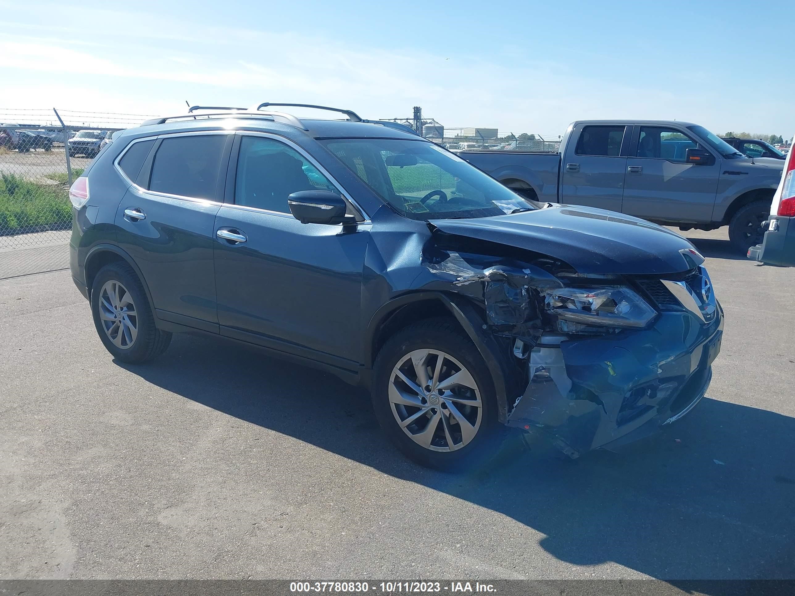 NISSAN ROGUE 2015 5n1at2mt4fc909650