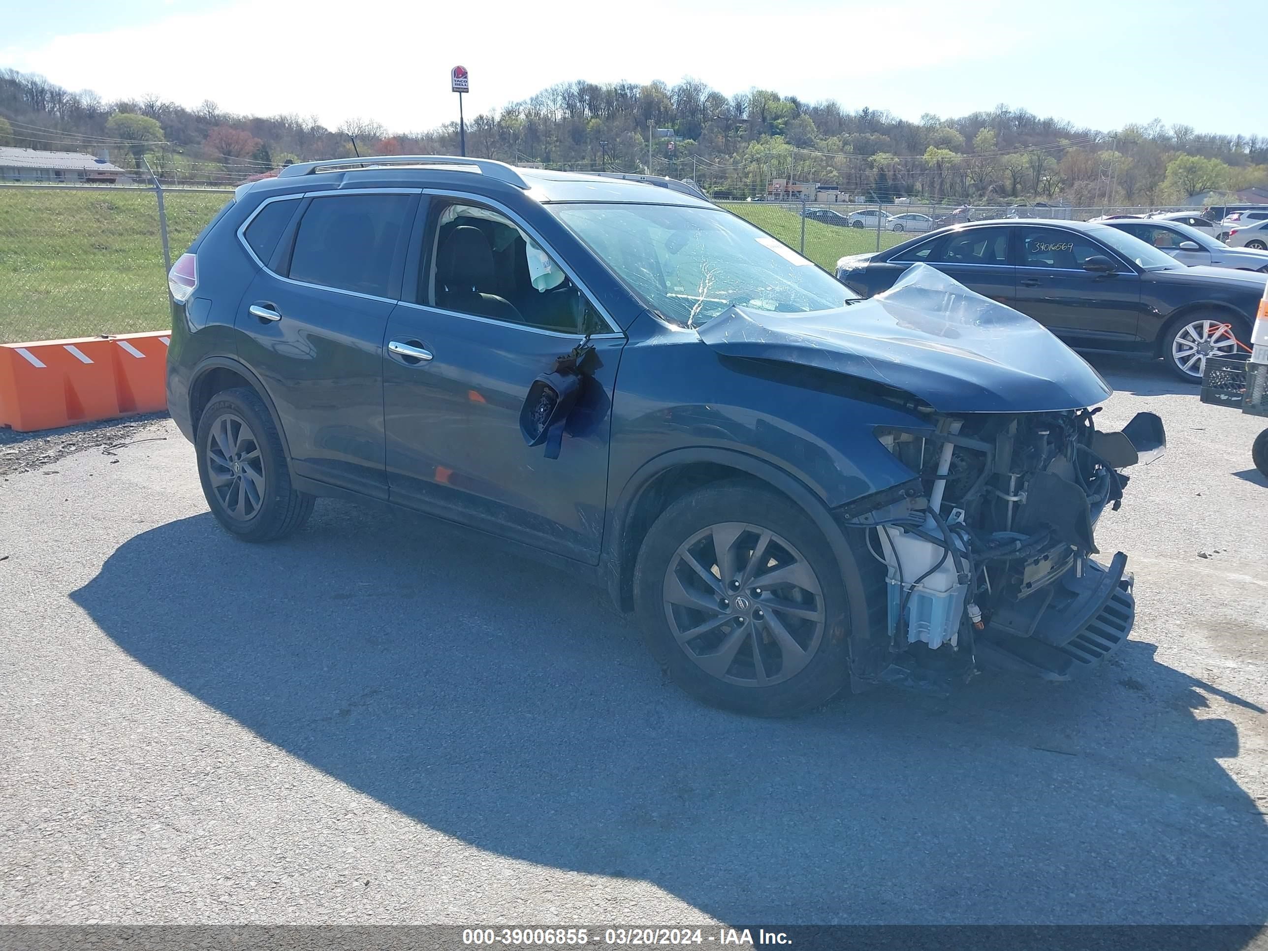 NISSAN ROGUE 2016 5n1at2mt4gc790192