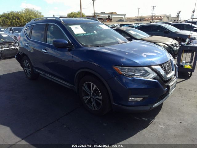 NISSAN ROGUE 2017 5n1at2mt4hc782594