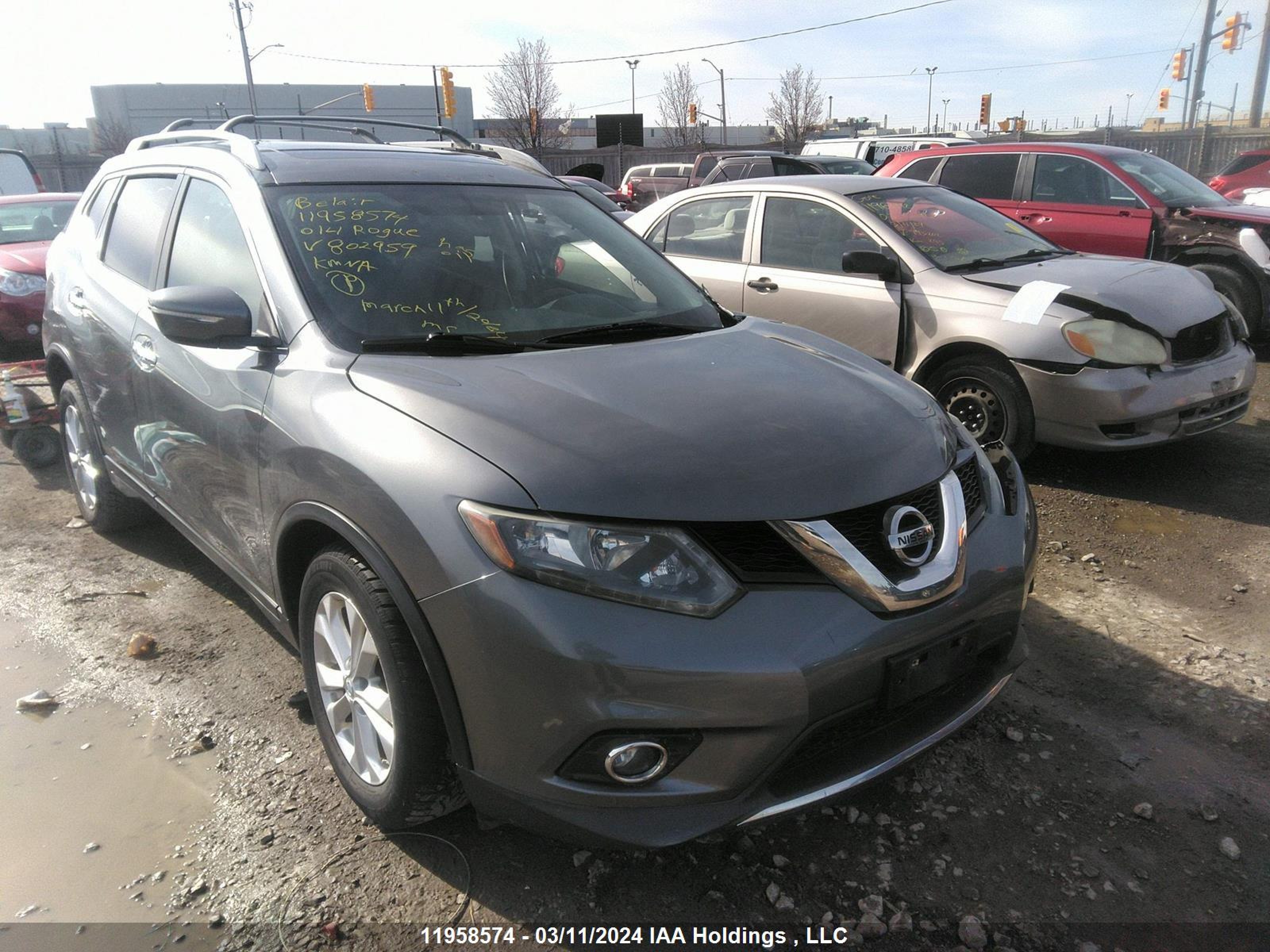 NISSAN ROGUE 2014 5n1at2mt5ec802959