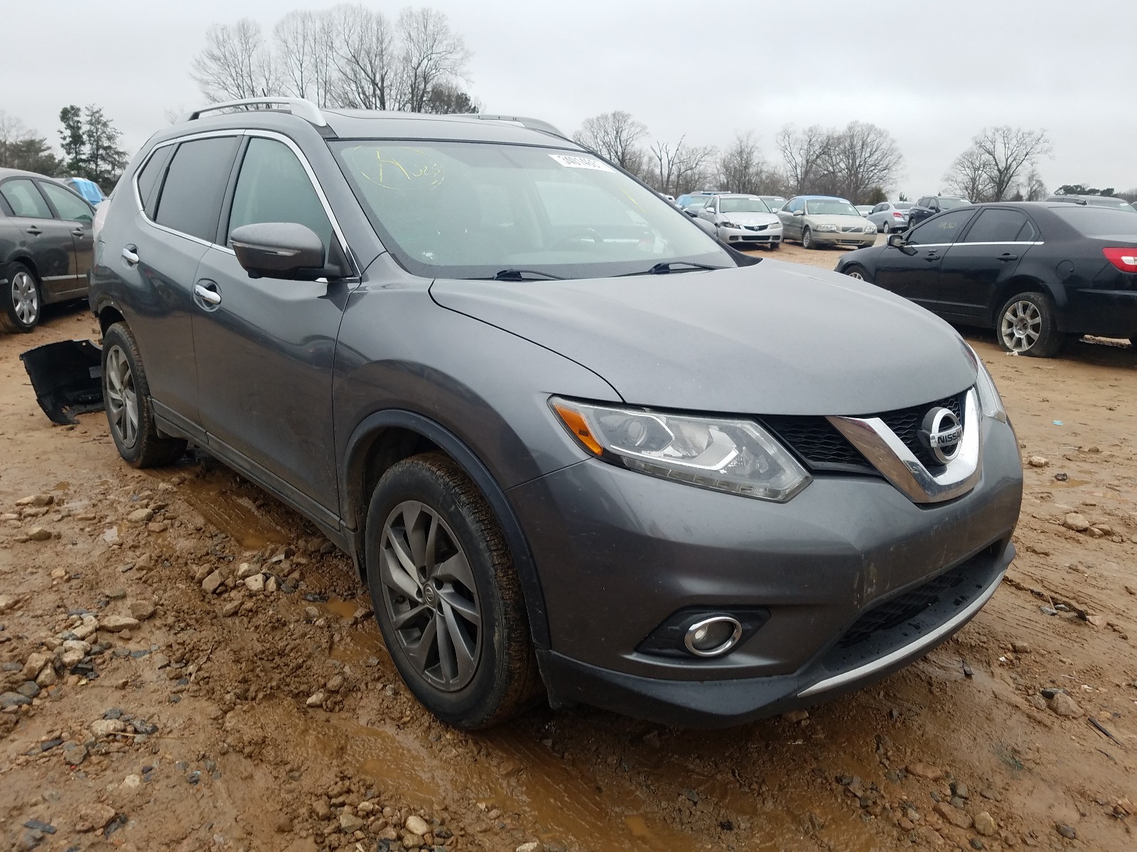 NISSAN ROGUE S 2015 5n1at2mt5fc807807