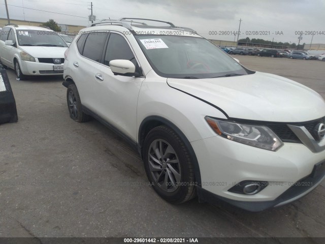 NISSAN ROGUE 2015 5n1at2mt5fc866646