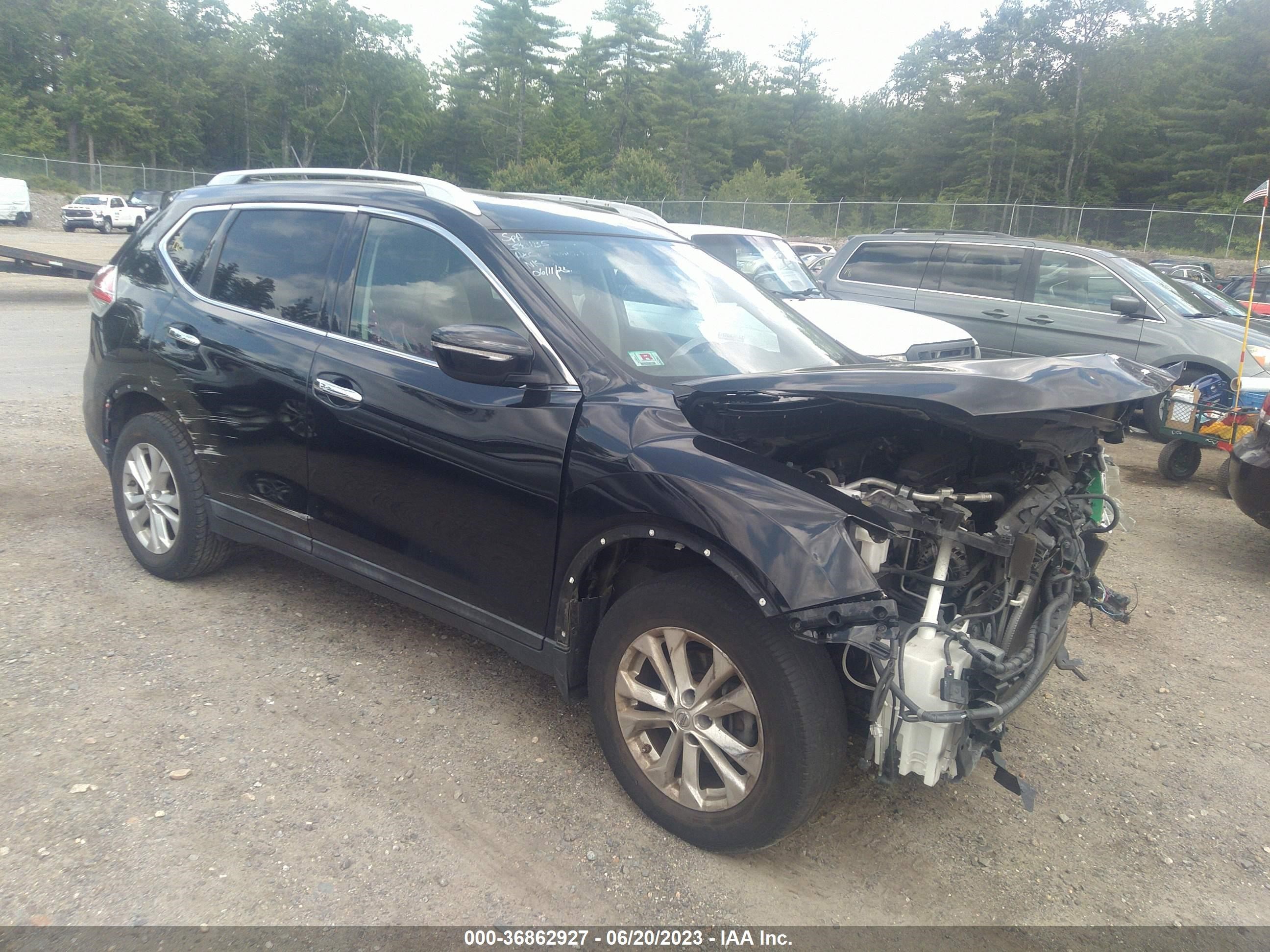 NISSAN ROGUE 2015 5n1at2mt5fc922164