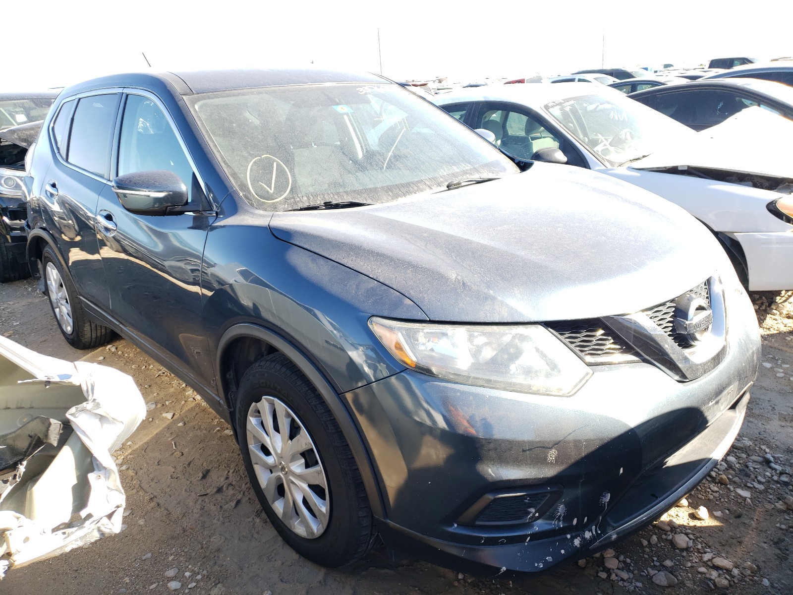 NISSAN ROGUE S 2014 5n1at2mt6ec791132