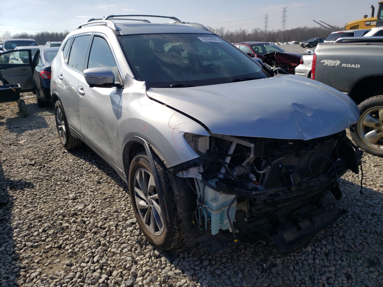 NISSAN ROGUE S 2015 5n1at2mt6fc851413