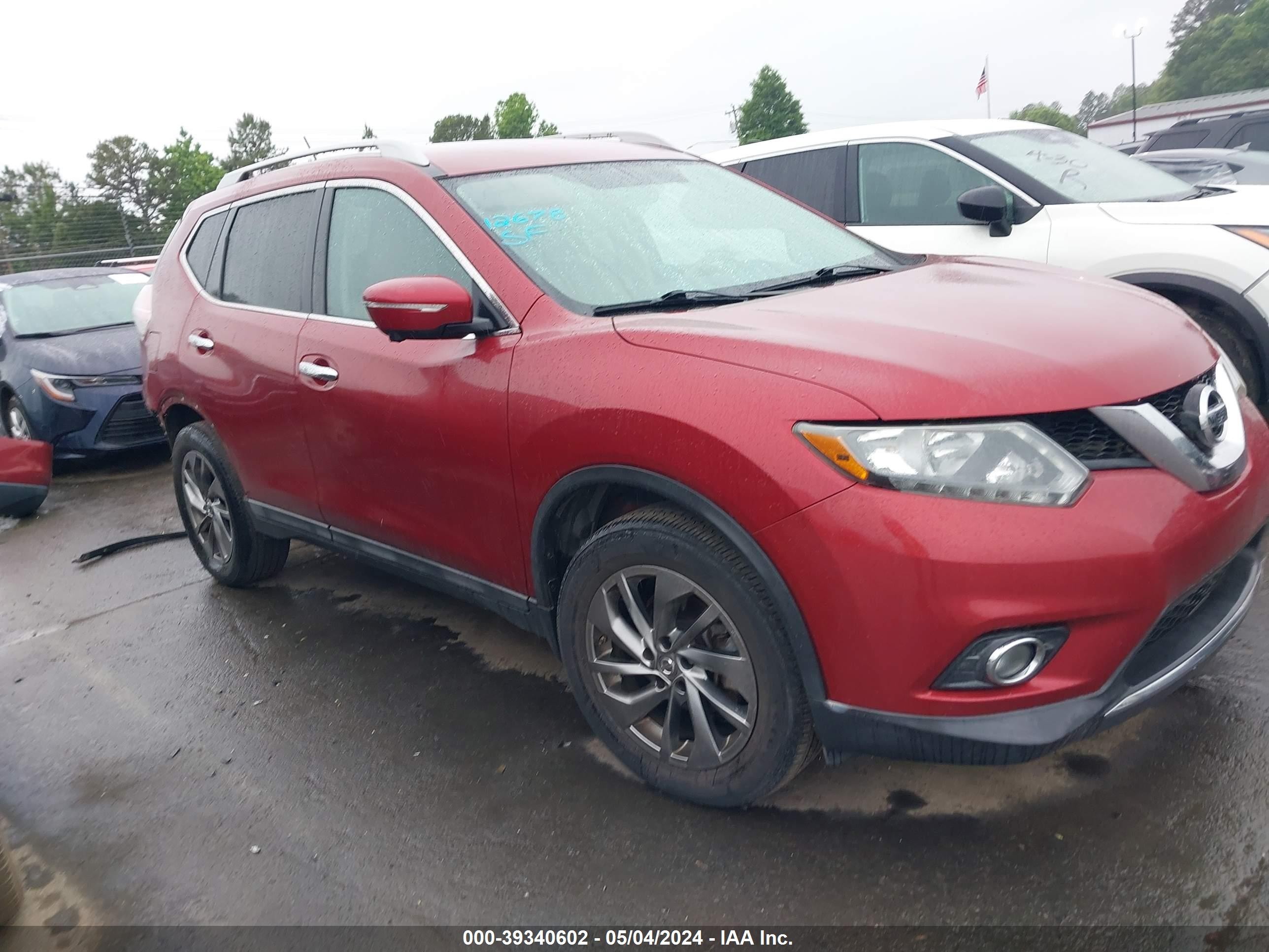 NISSAN ROGUE 2015 5n1at2mt6fc921881