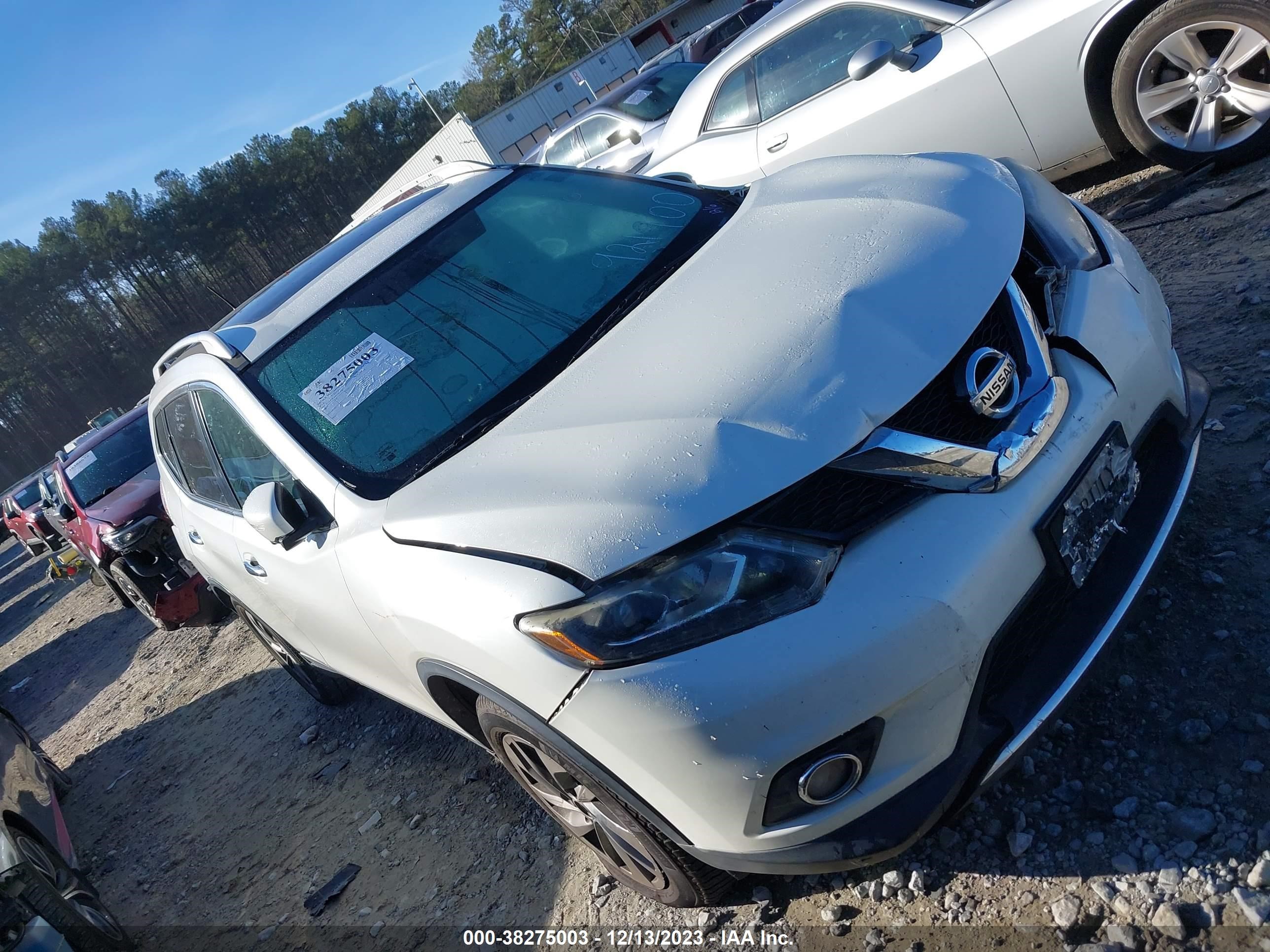 NISSAN ROGUE 2015 5n1at2mt6fc921900