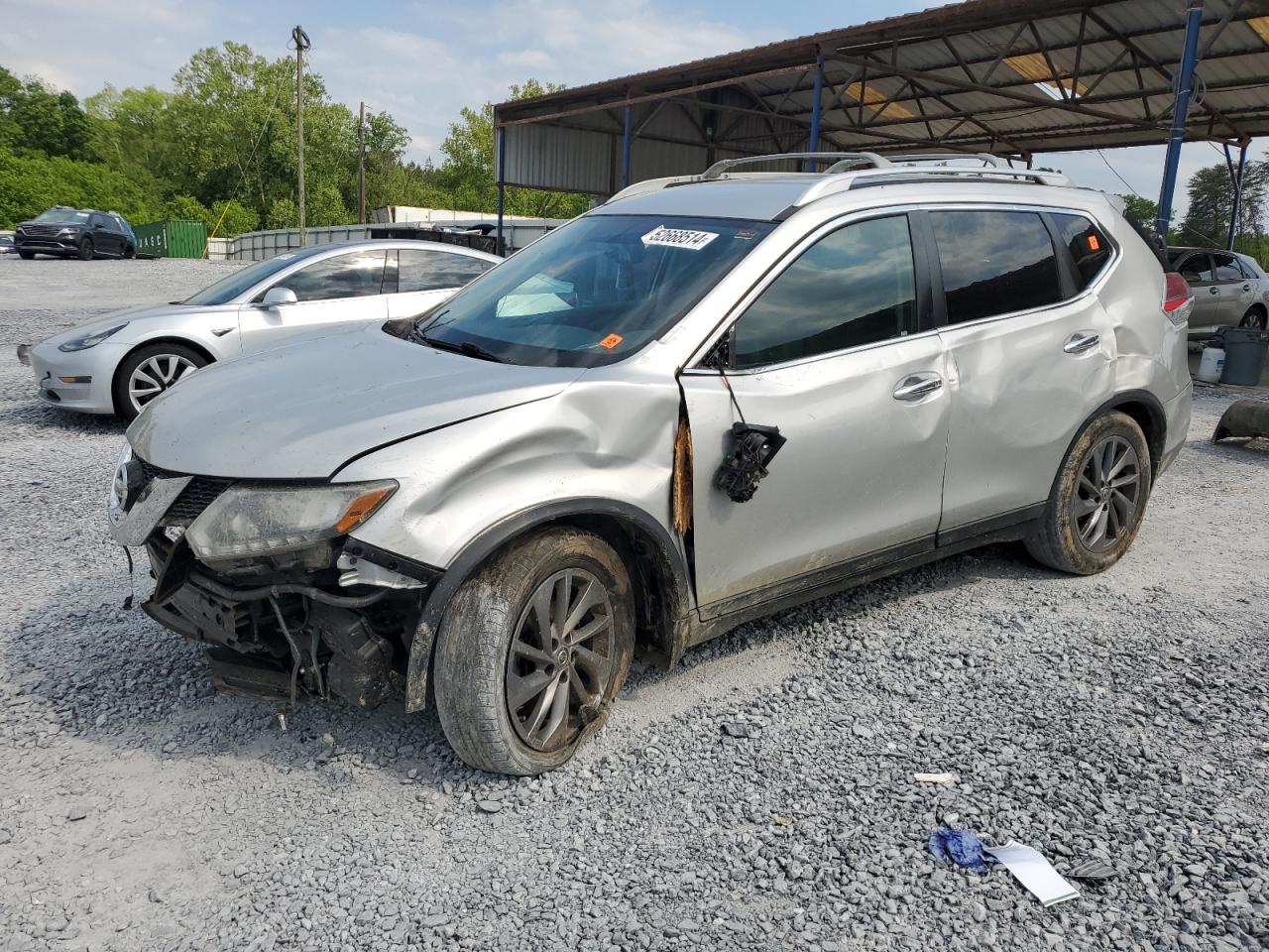 NISSAN ROGUE 2016 5n1at2mt6gc751345