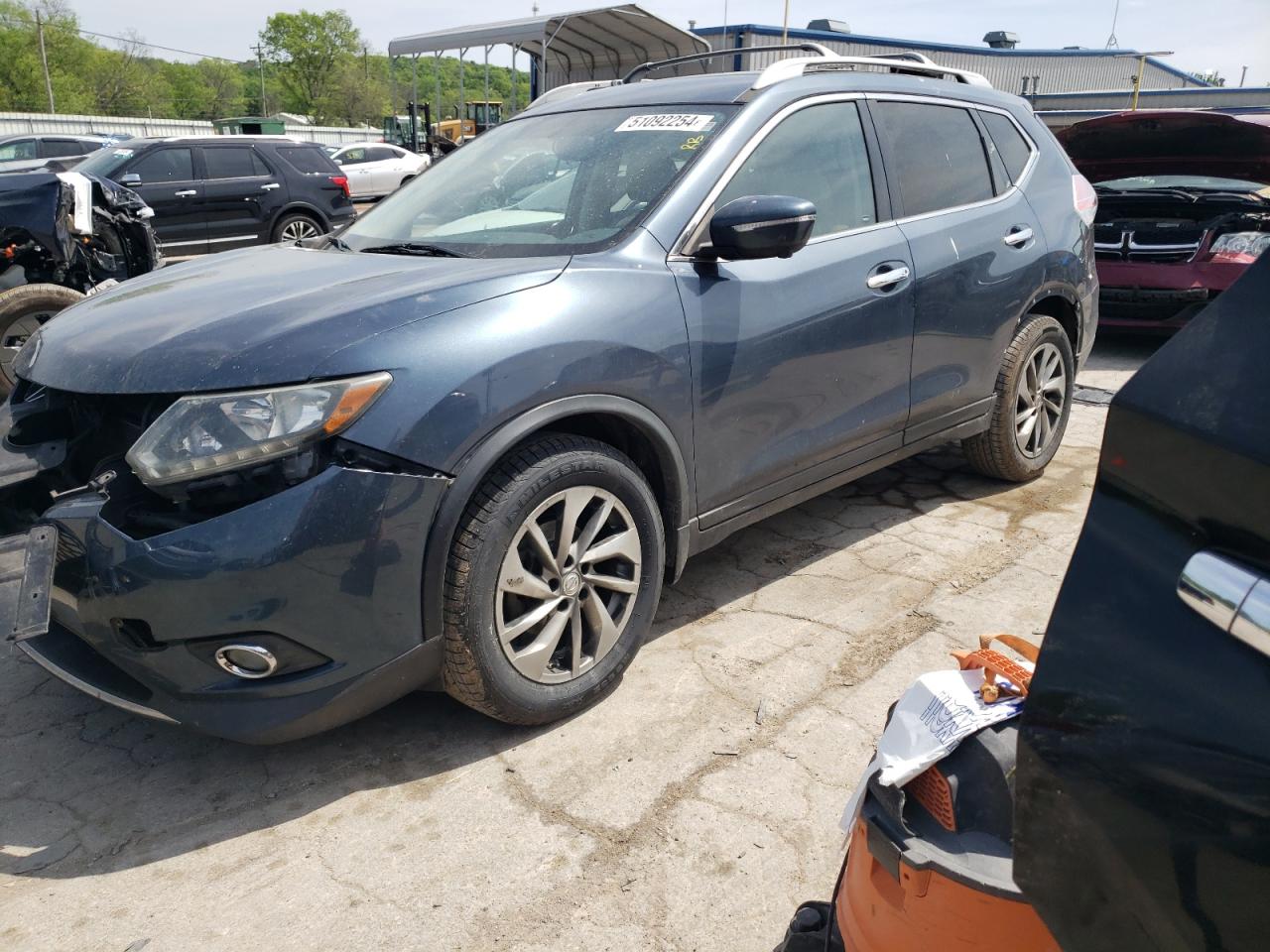 NISSAN ROGUE 2014 5n1at2mt7ec789566