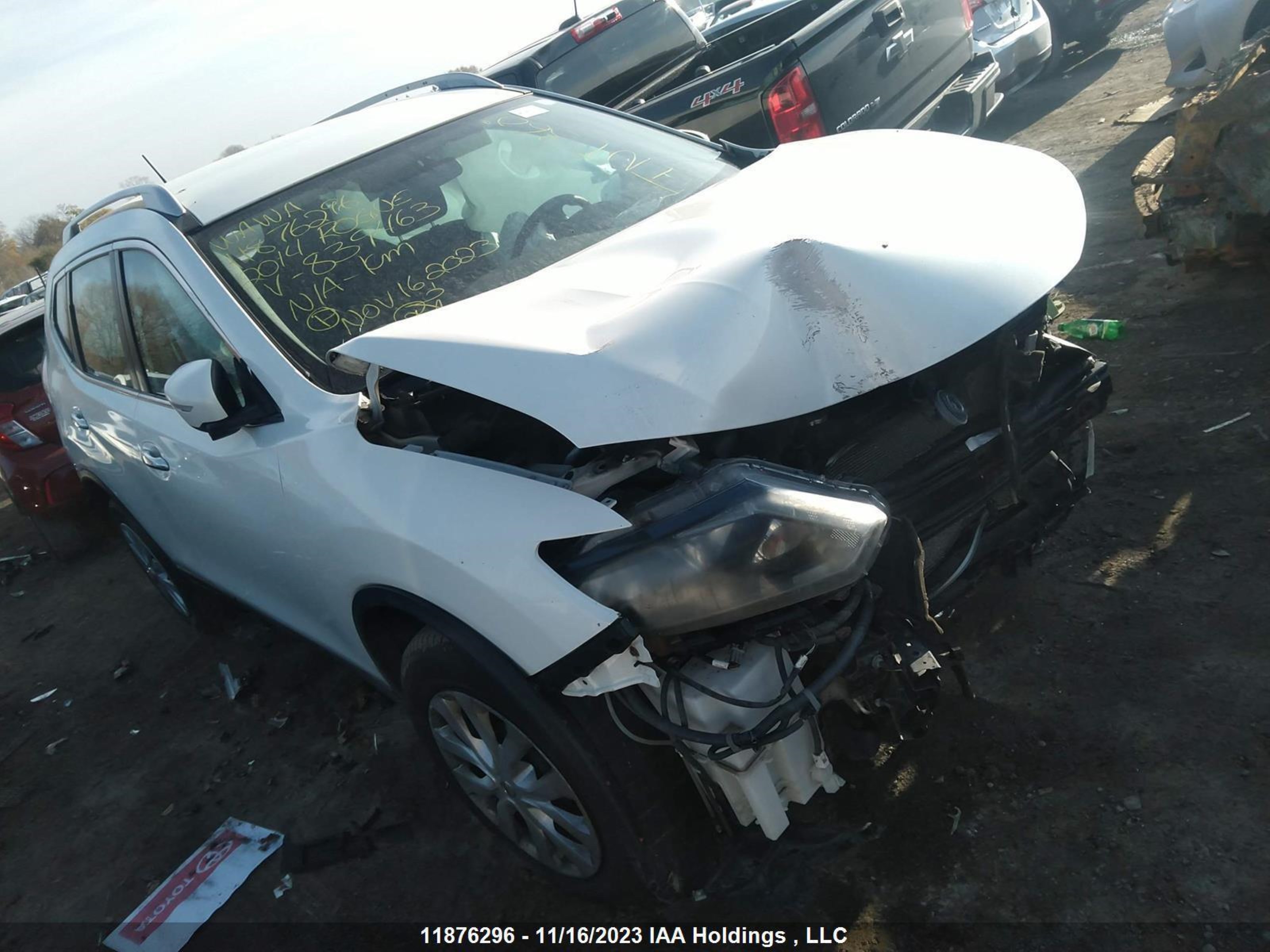 NISSAN ROGUE 2014 5n1at2mt7ec839463