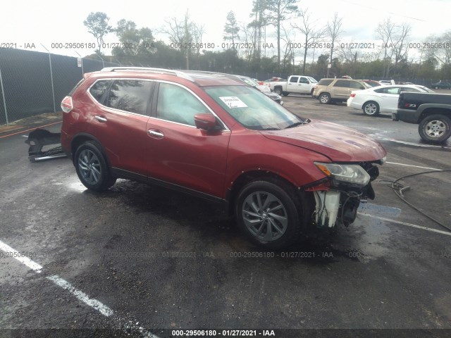 NISSAN ROGUE 2014 5n1at2mt7ec857638