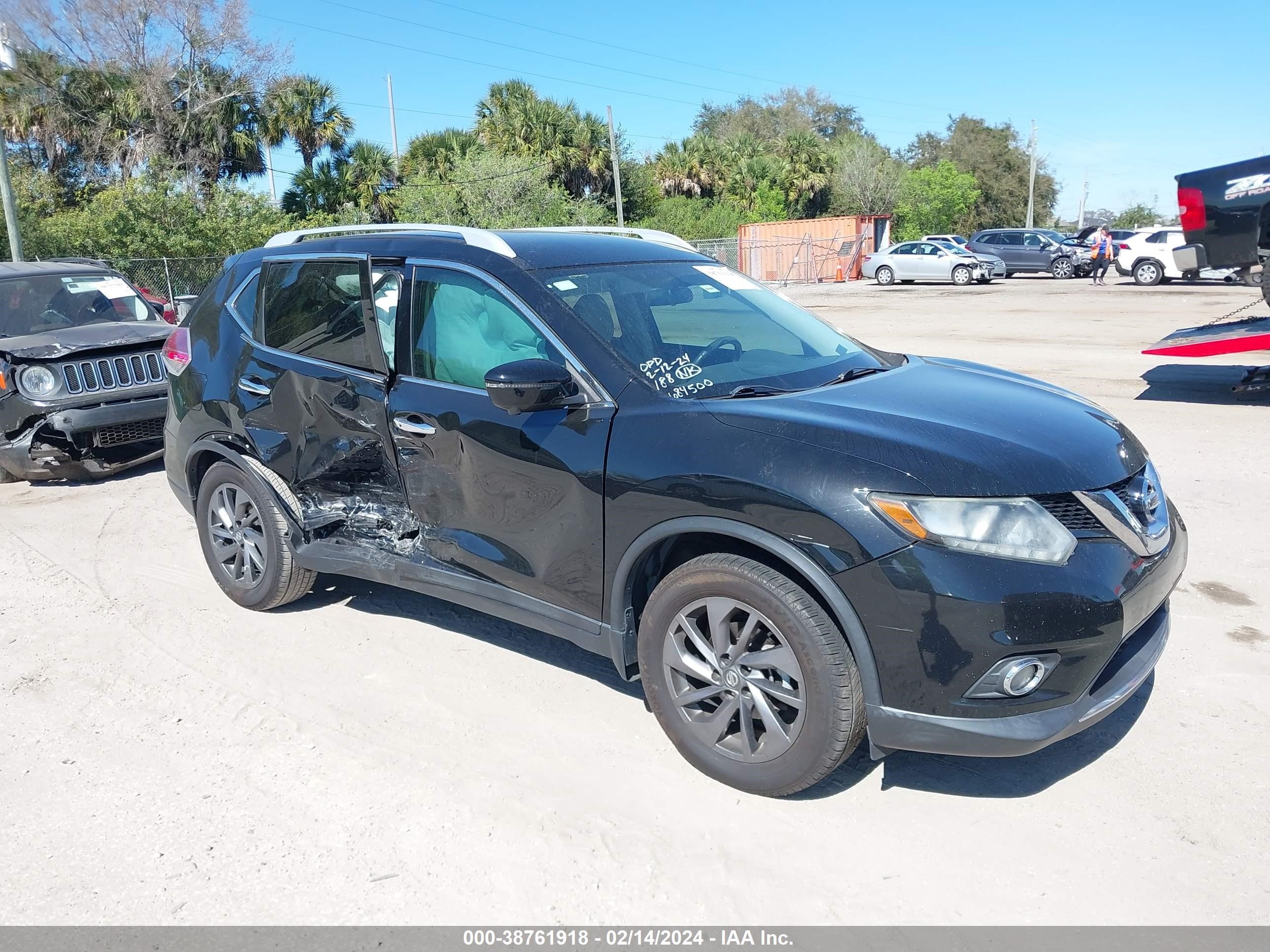 NISSAN ROGUE 2016 5n1at2mt8gc782225