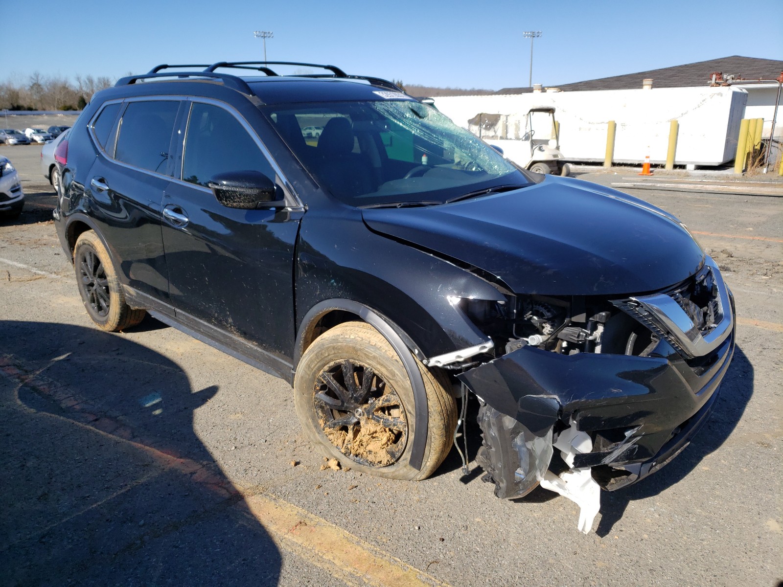 NISSAN ROGUE S 2017 5n1at2mt8hc830551