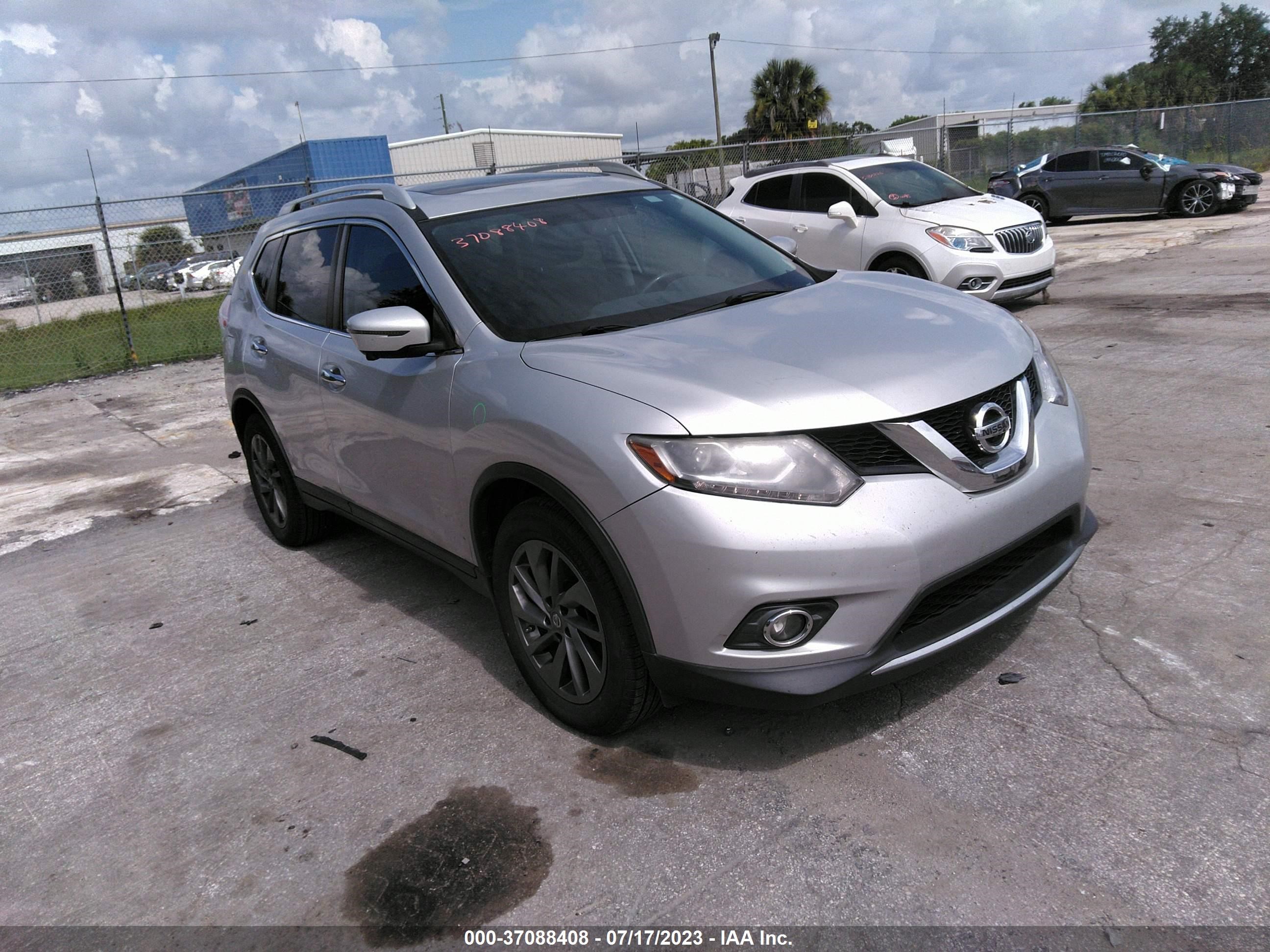 NISSAN ROGUE 2016 5n1at2mt9gc737777