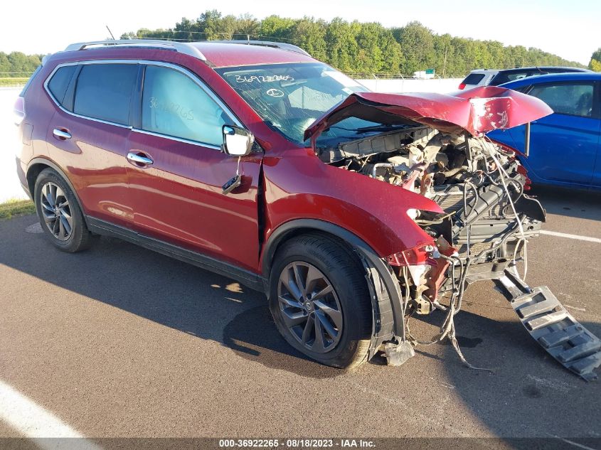 NISSAN ROGUE 2016 5n1at2mt9gc780807