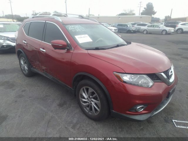 NISSAN ROGUE 2015 5n1at2mtxfc789465