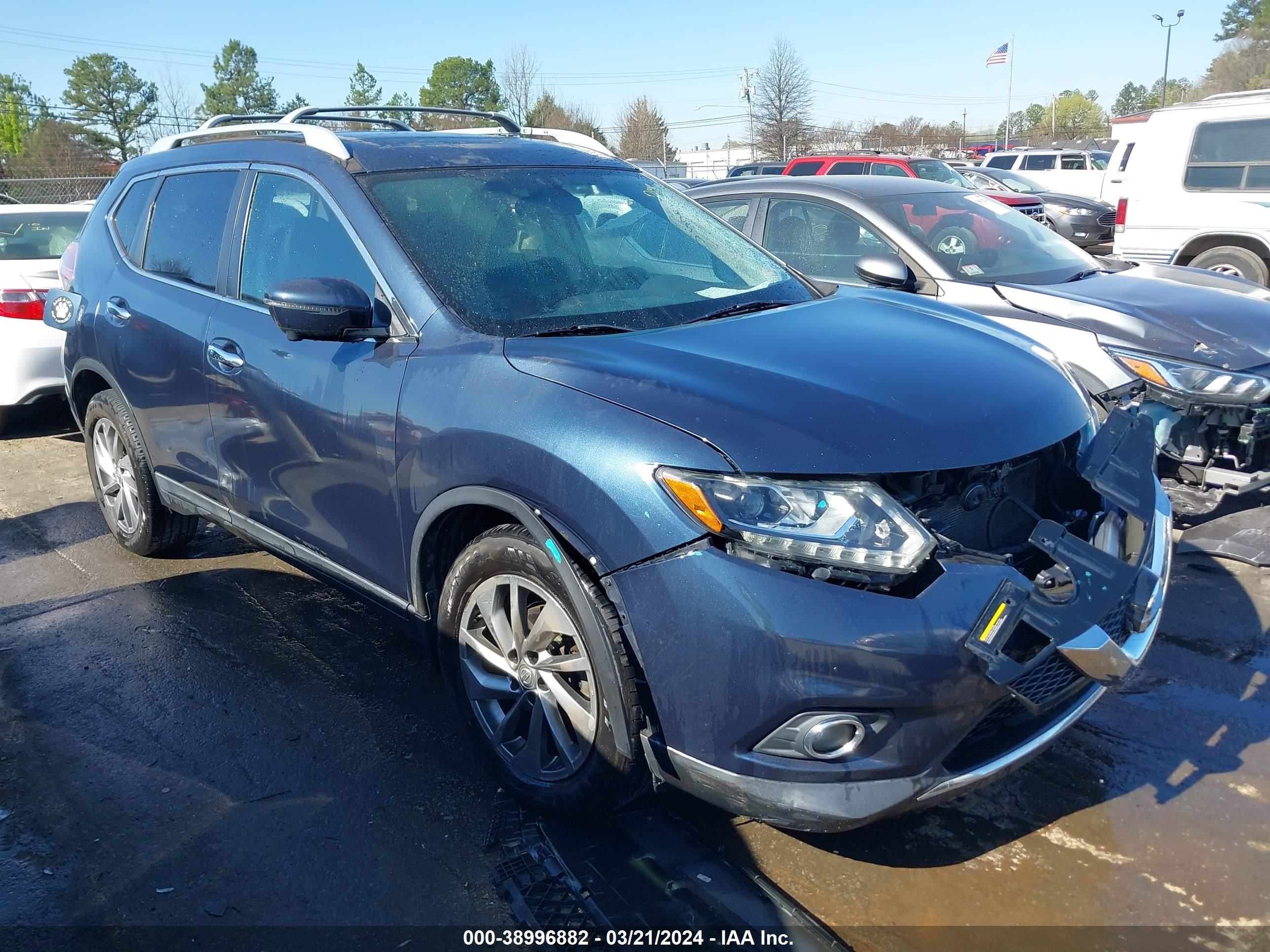 NISSAN ROGUE 2015 5n1at2mtxfc819547