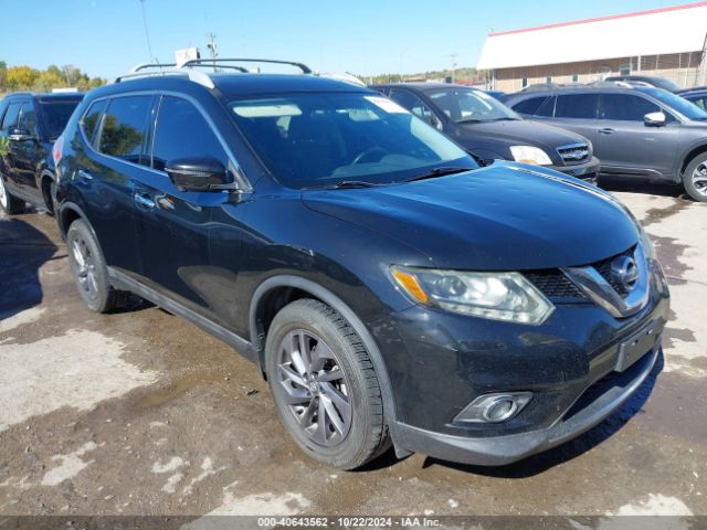 NISSAN ROGUE 2016 5n1at2mtxgc821400