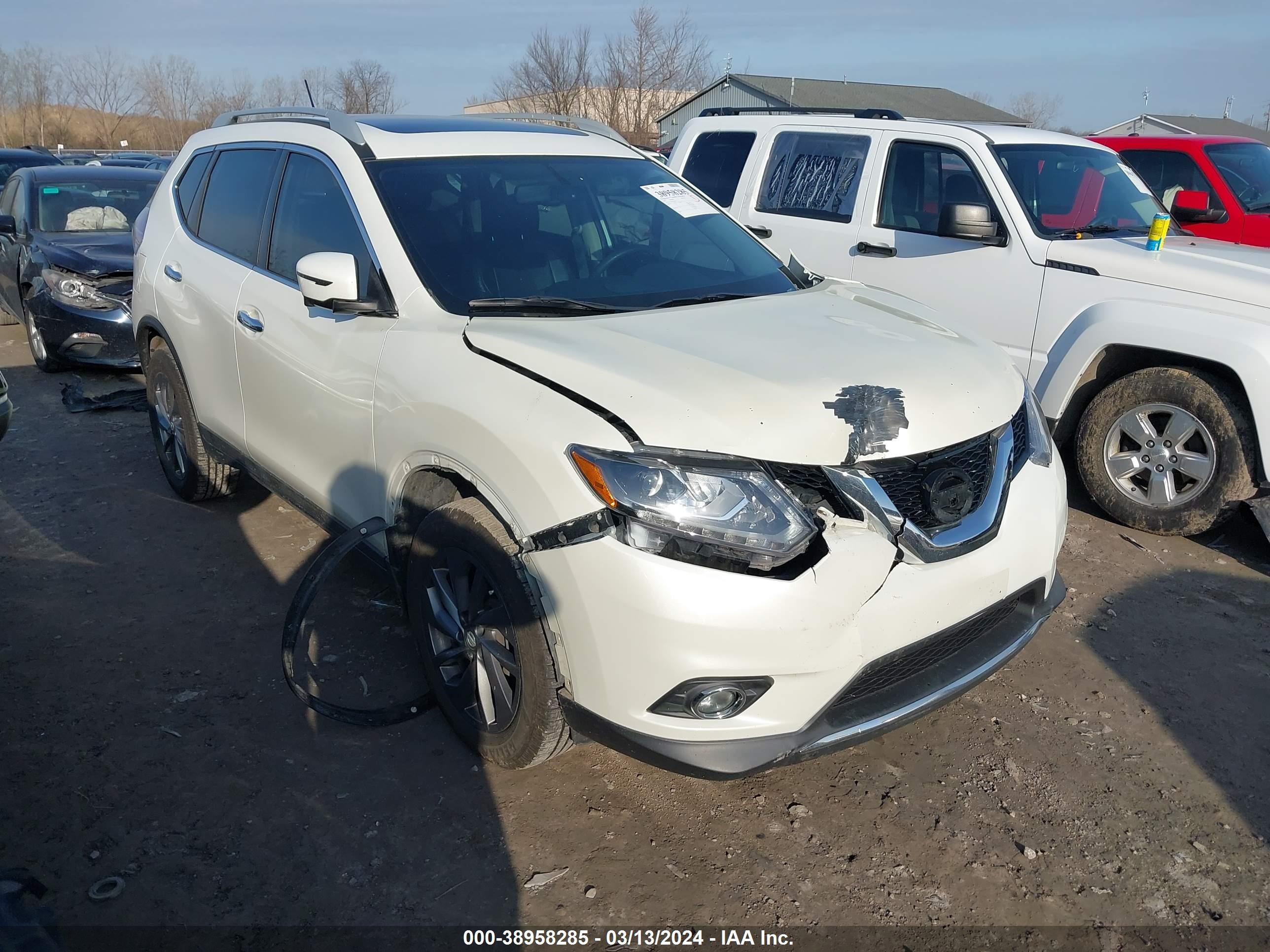 NISSAN ROGUE 2016 5n1at2mv0gc883714