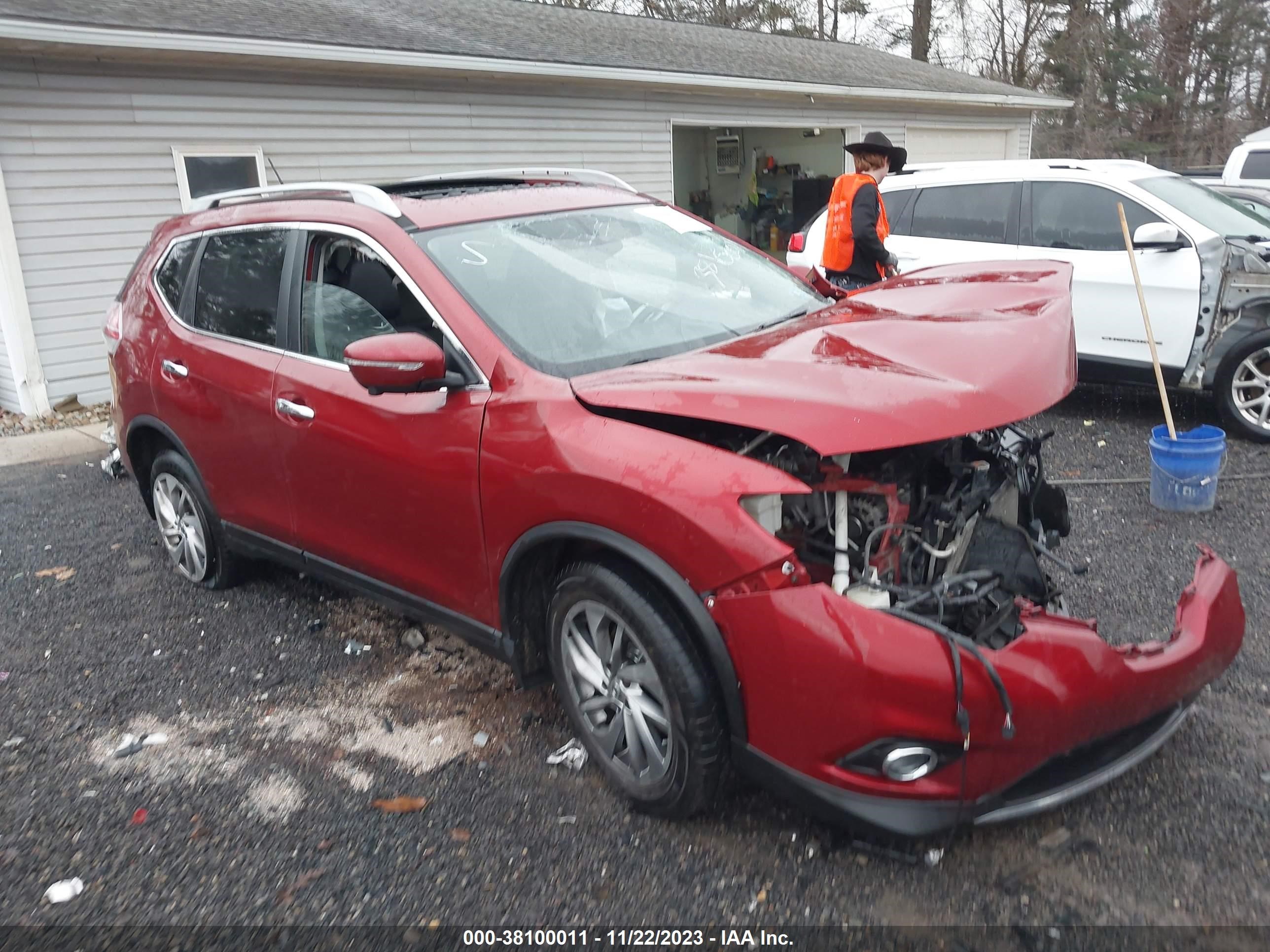 NISSAN ROGUE 2014 5n1at2mv1ec750070