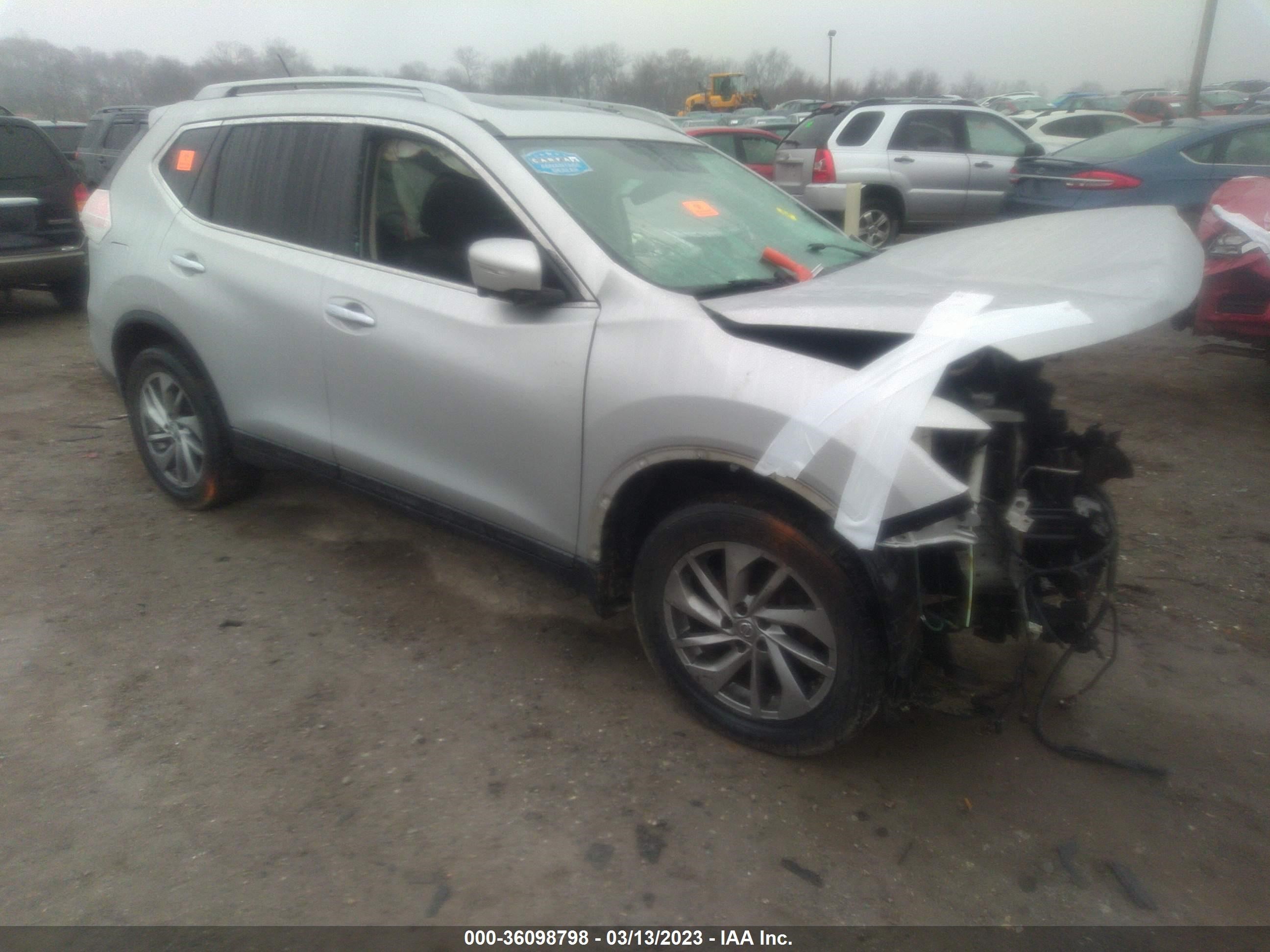 NISSAN ROGUE 2015 5n1at2mv1fc766237