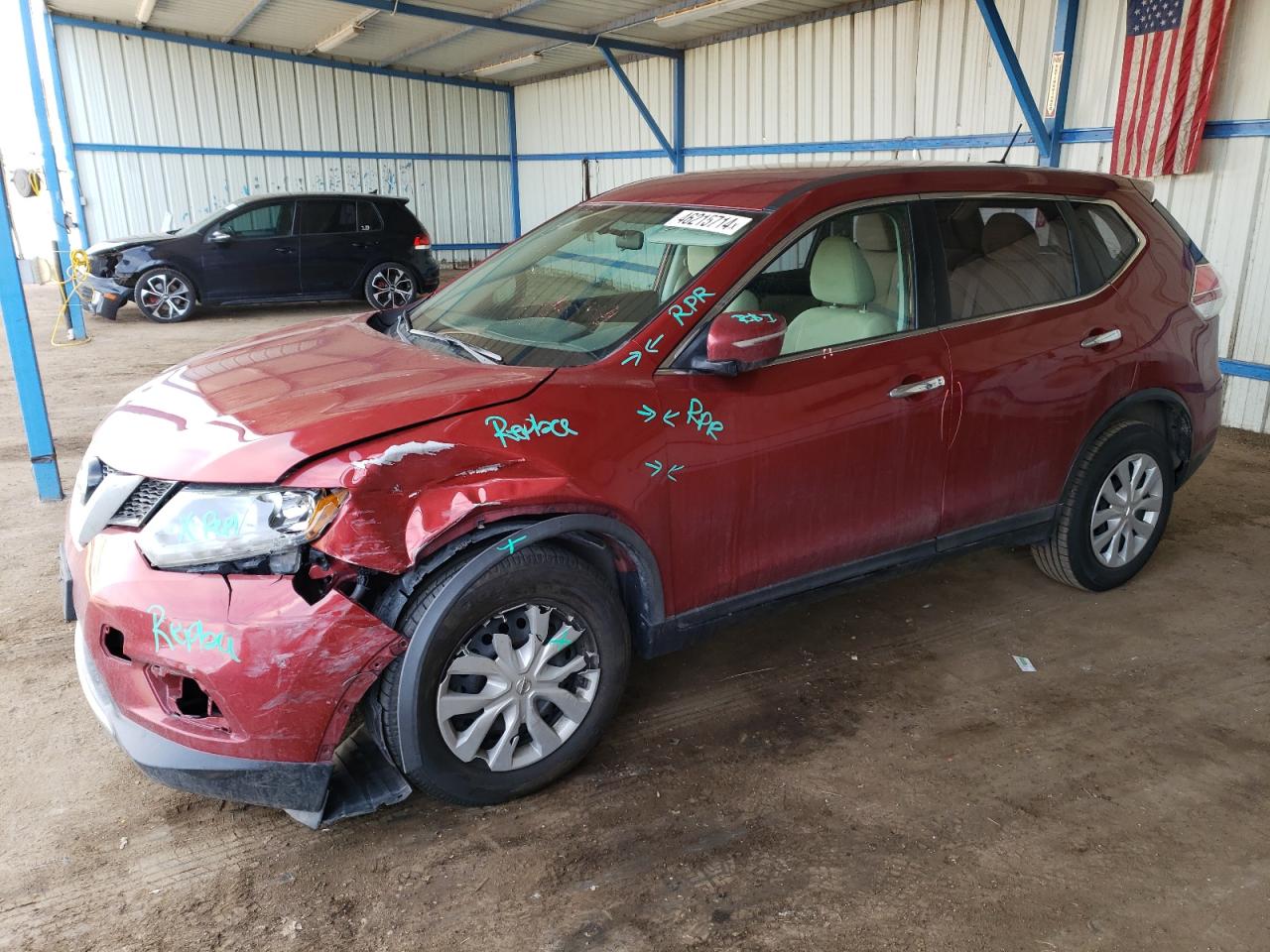 NISSAN ROGUE 2015 5n1at2mv1fc871649