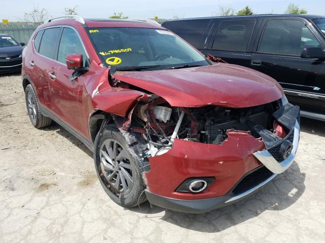 NISSAN ROGUE S 2016 5n1at2mv1gc746507