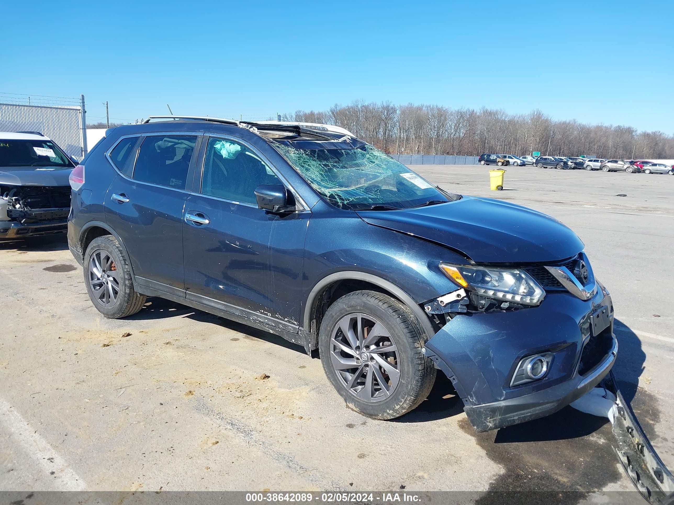 NISSAN ROGUE 2016 5n1at2mv1gc800100