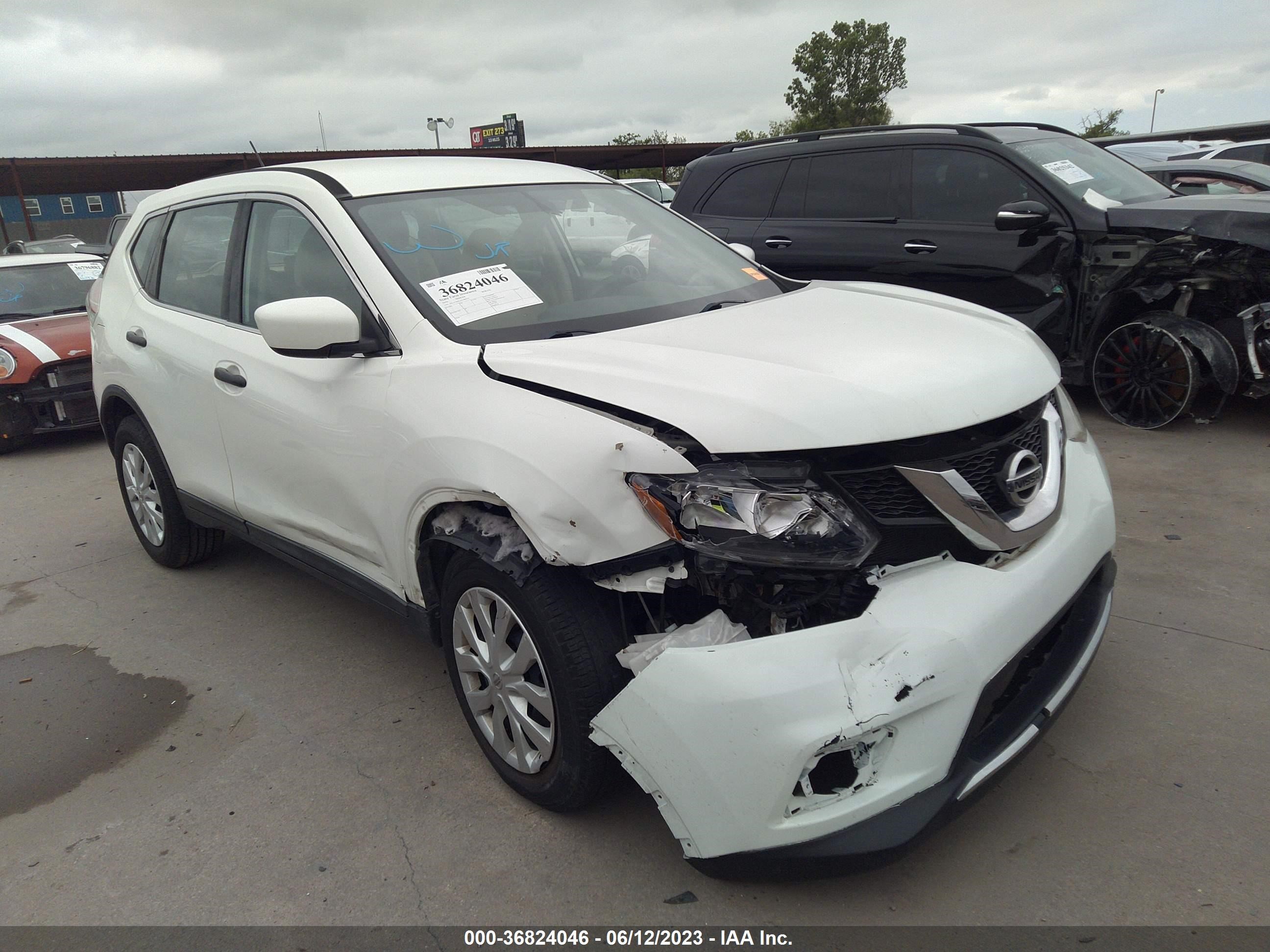 NISSAN ROGUE 2016 5n1at2mv1gc808519