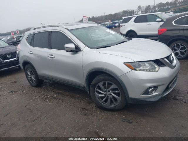 NISSAN ROGUE 2016 5n1at2mv1gc809329