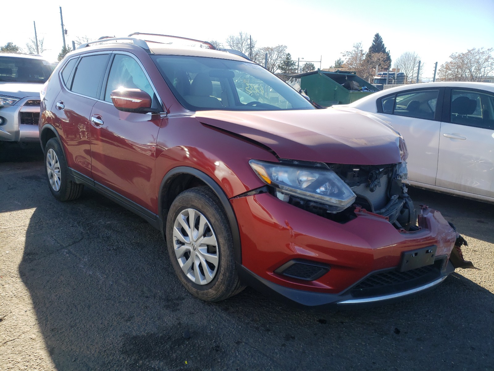 NISSAN ROGUE S 2016 5n1at2mv1gc828415