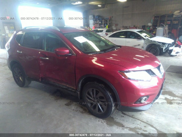 NISSAN ROGUE 2016 5n1at2mv1gc916090