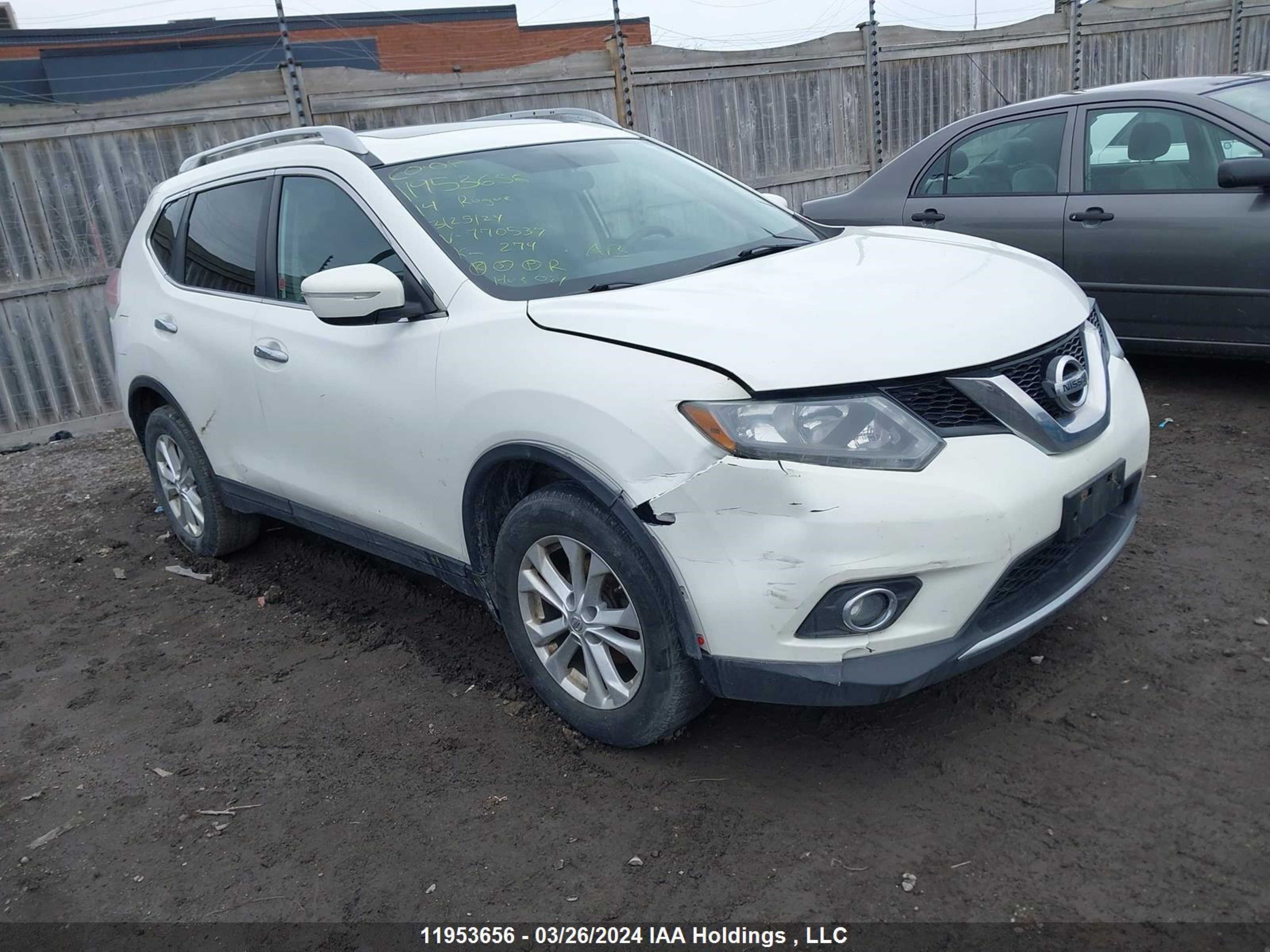 NISSAN ROGUE 2014 5n1at2mv2ec770537