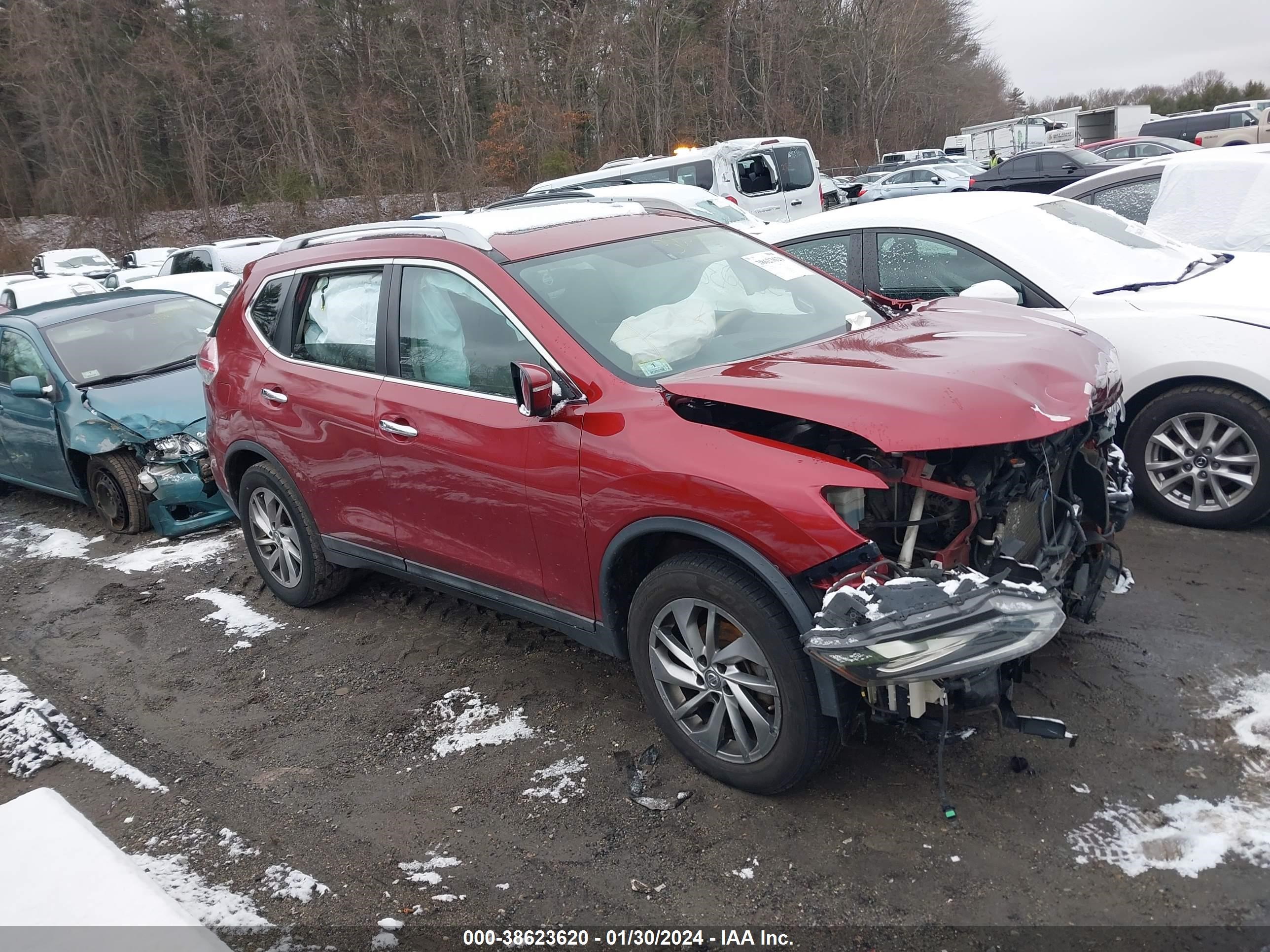 NISSAN ROGUE 2015 5n1at2mv2fc772581